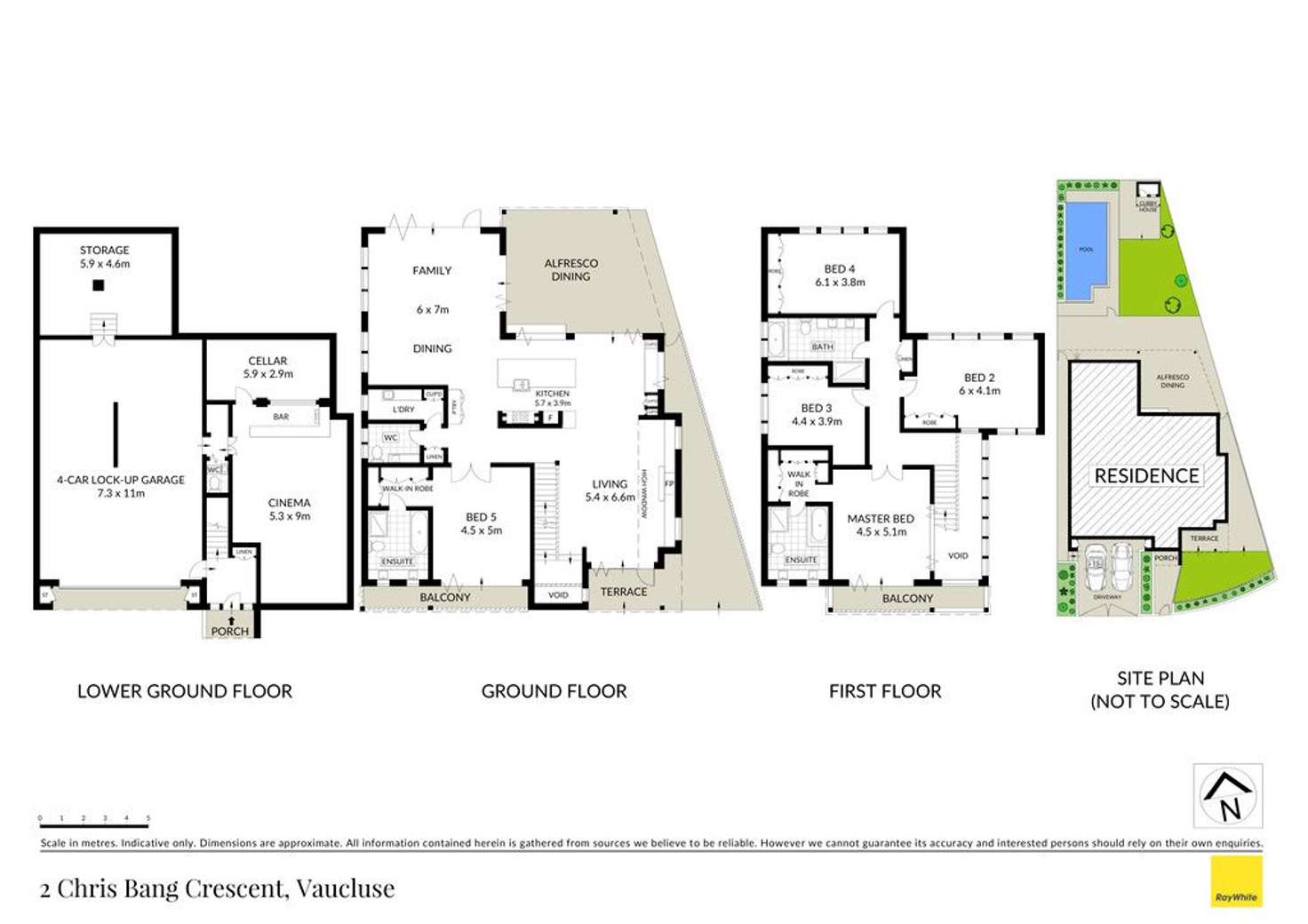 Floorplan of Homely house listing, 2 Chris Bang Crescent, Vaucluse NSW 2030