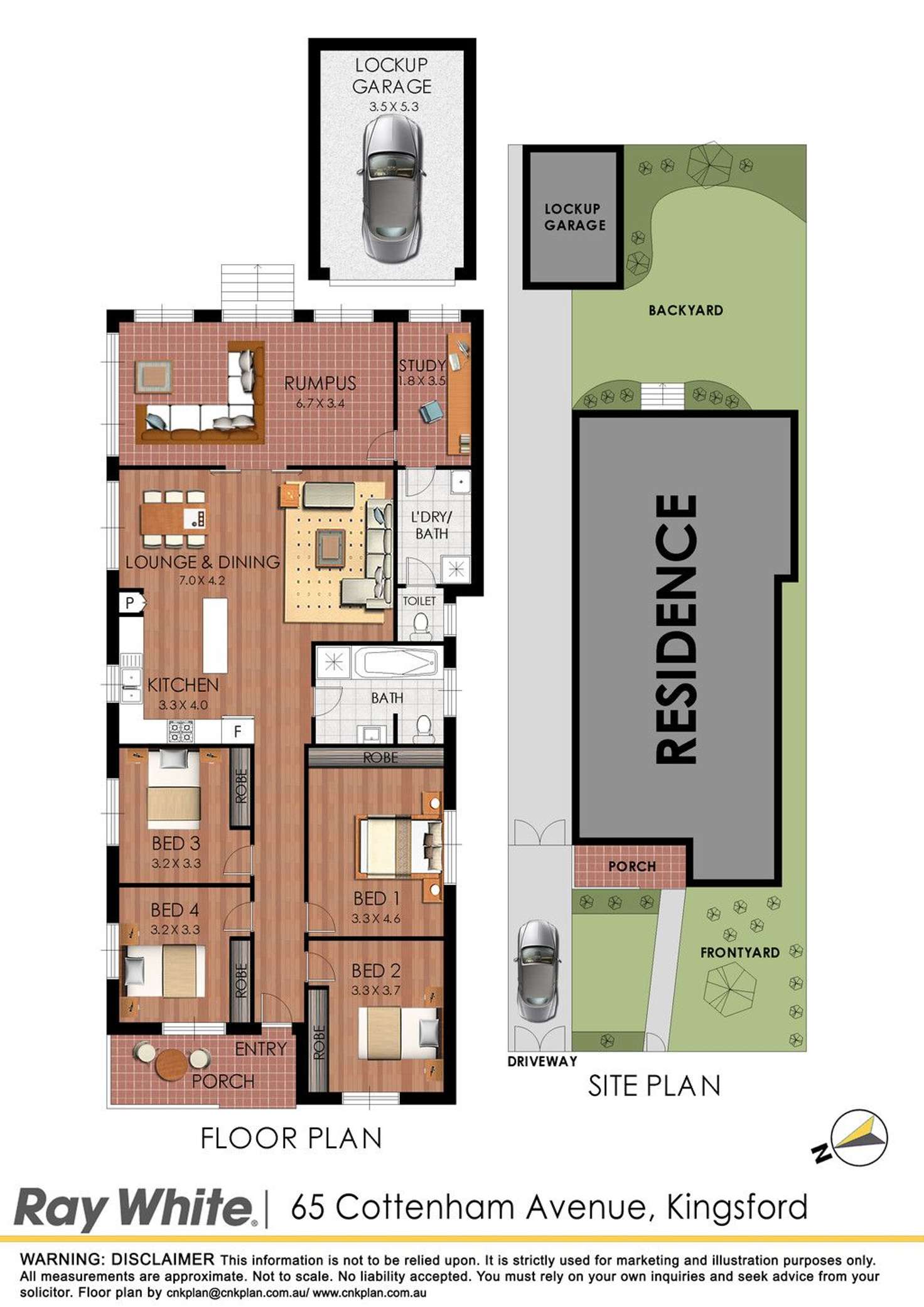 Floorplan of Homely house listing, 65 Cottenham Avenue, Kingsford NSW 2032