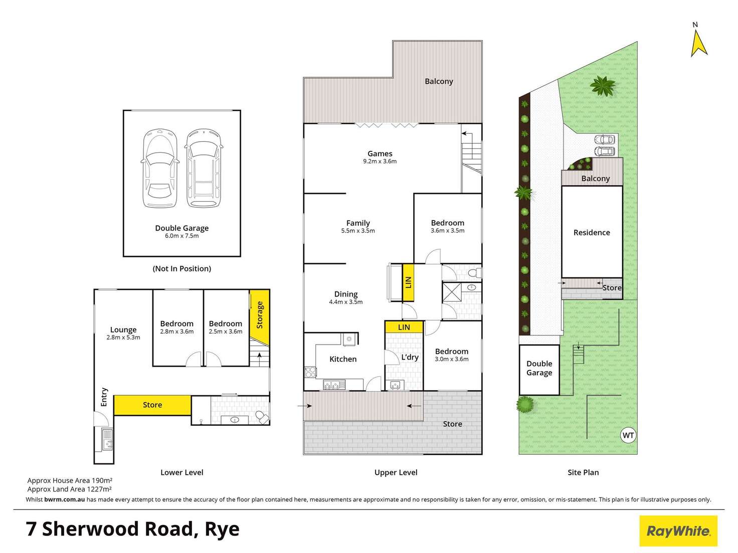 Floorplan of Homely house listing, 7 Sherwood Road, Rye VIC 3941