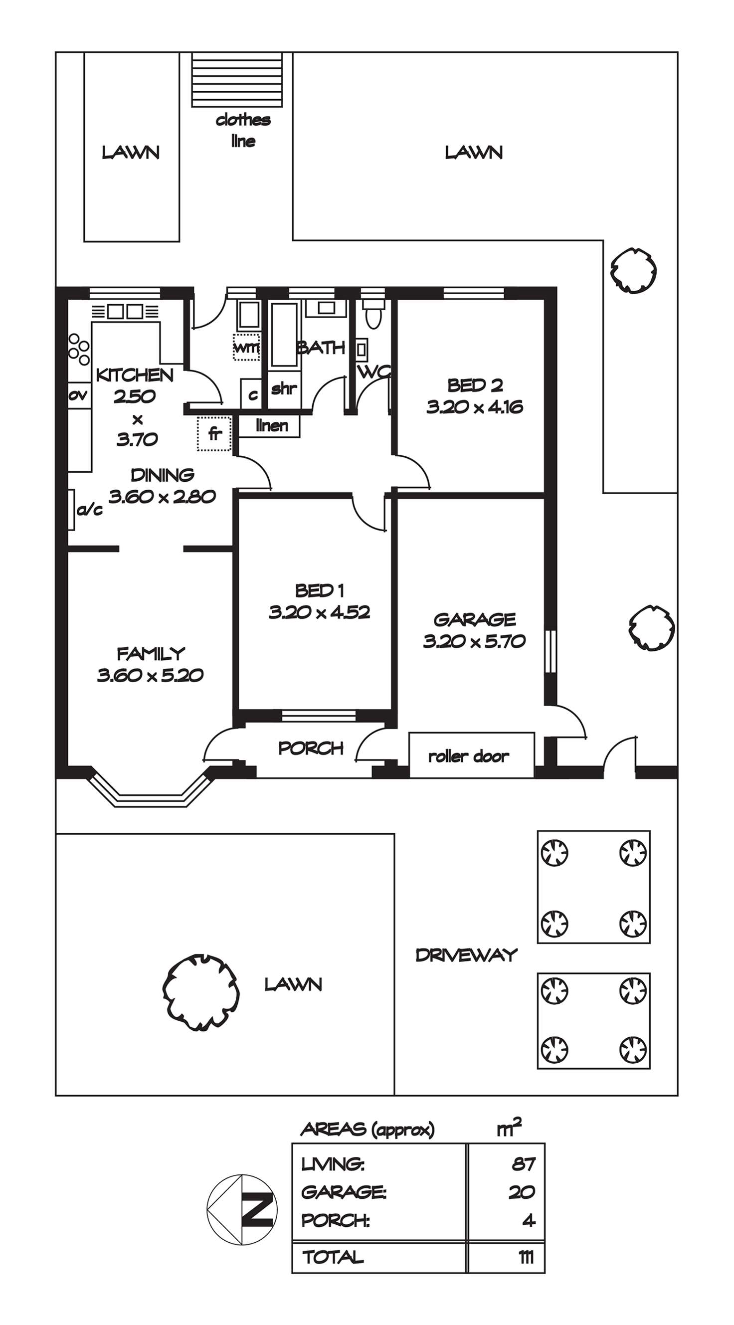 Floorplan of Homely house listing, 2/92 Ashbrook Avenue, Payneham South SA 5070