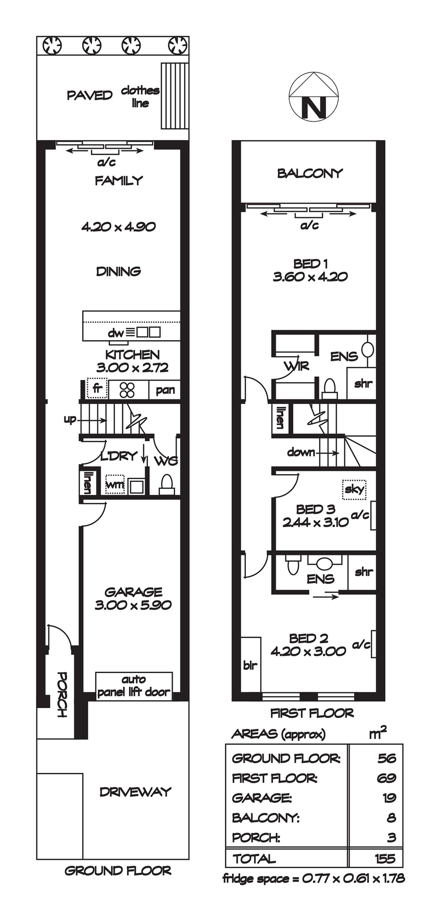 Floorplan of Homely house listing, 49 Coventry Street, Mawson Lakes SA 5095