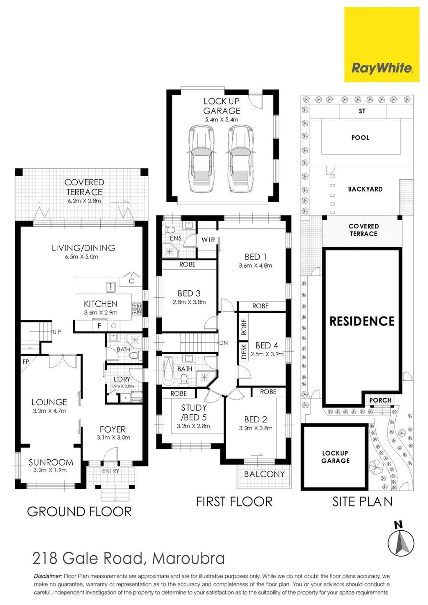 Floorplan of Homely house listing, 218 Gale Road, Maroubra NSW 2035