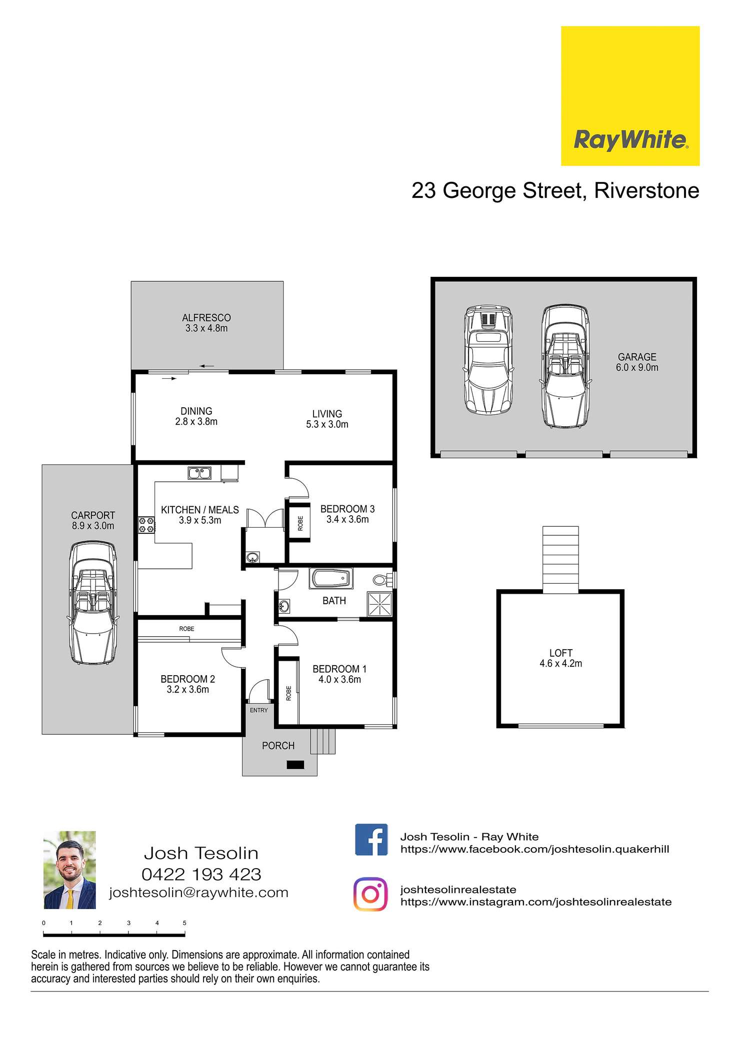 Floorplan of Homely house listing, 23 George Street, Riverstone NSW 2765