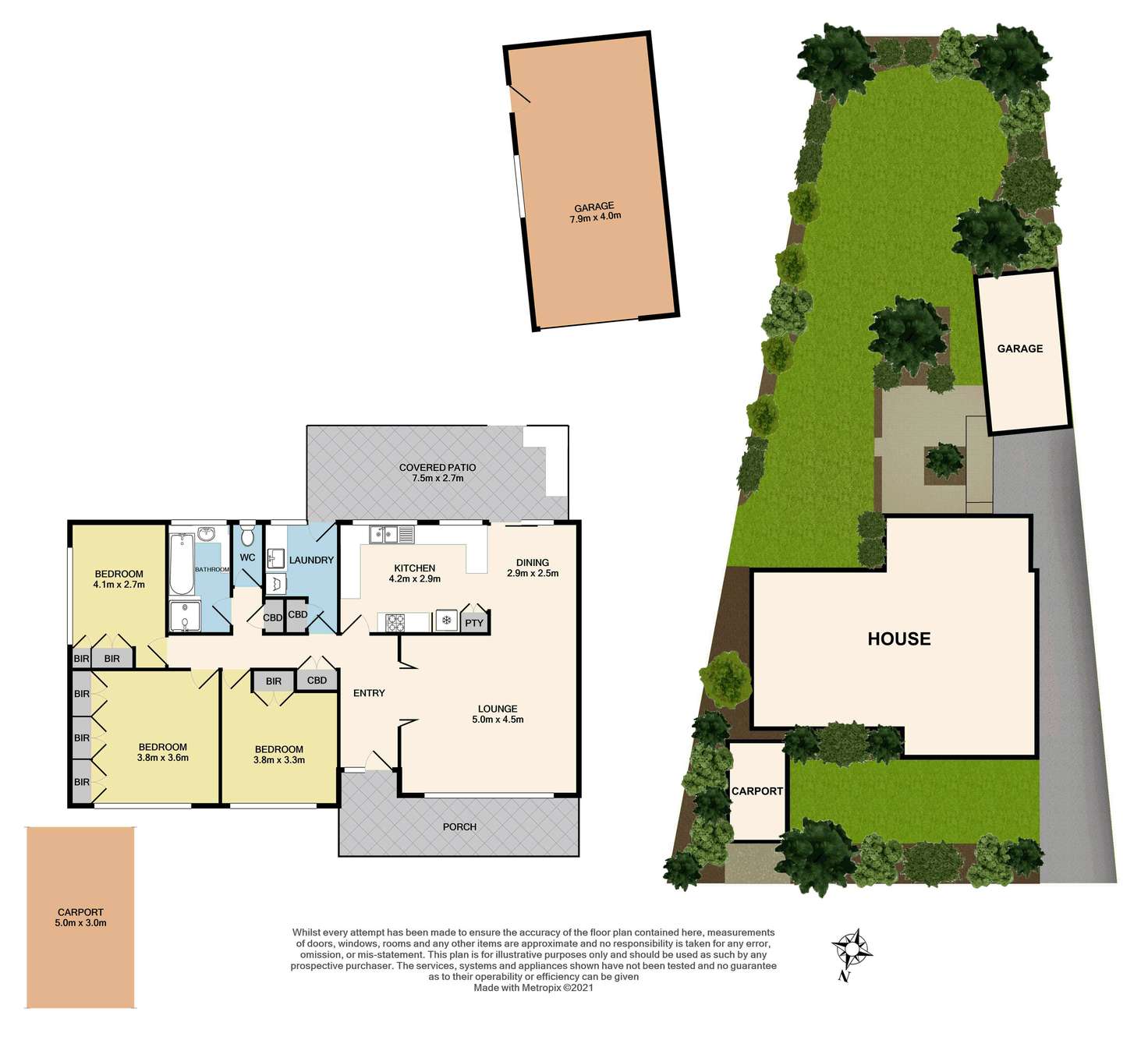 Floorplan of Homely house listing, 32 Myrtle Street, Bayswater VIC 3153