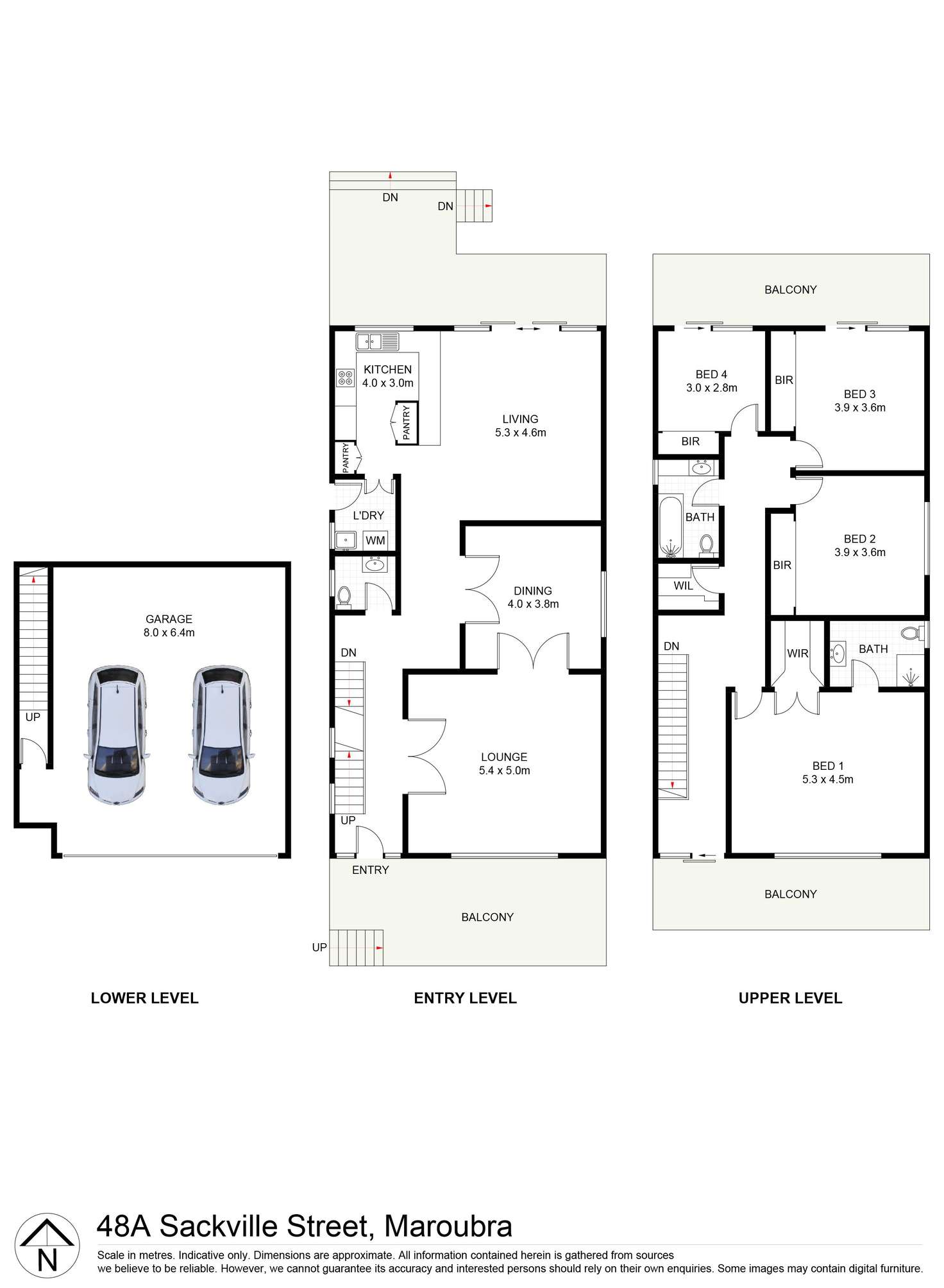 Floorplan of Homely house listing, 48A Sackville Street, Maroubra NSW 2035