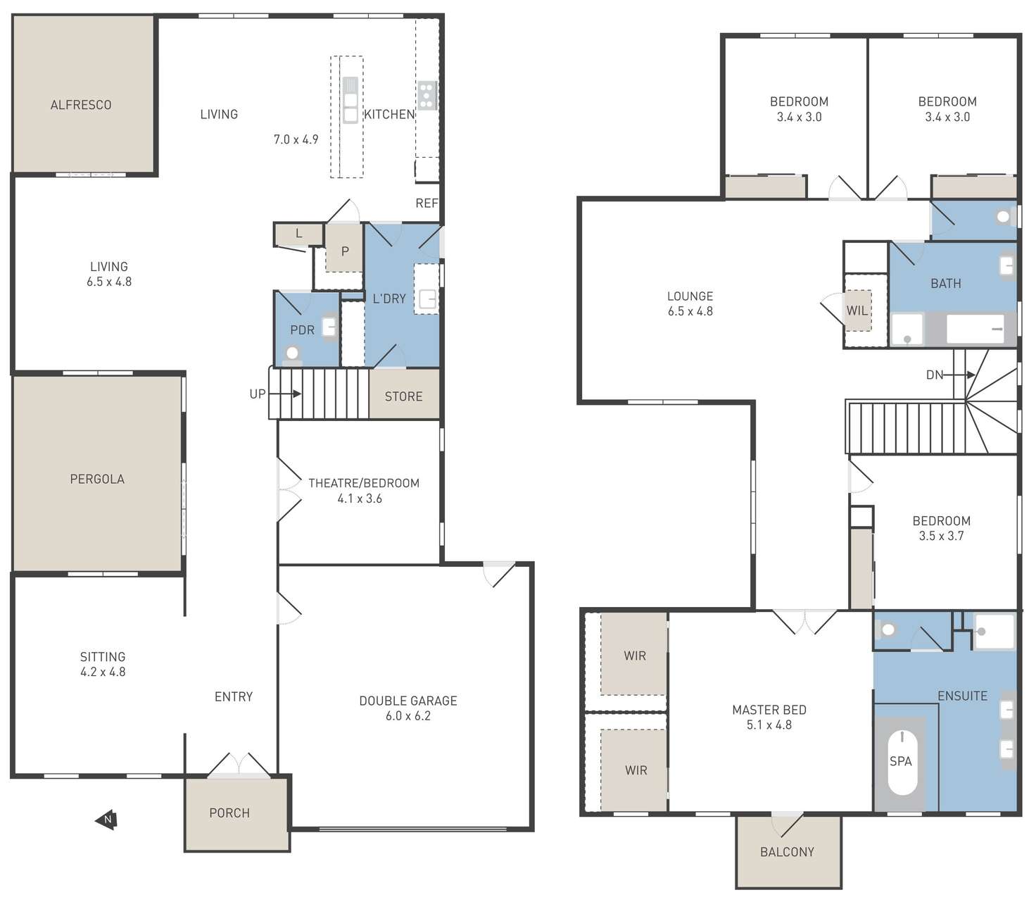 Floorplan of Homely house listing, 23 Chlorinda Road, Tarneit VIC 3029