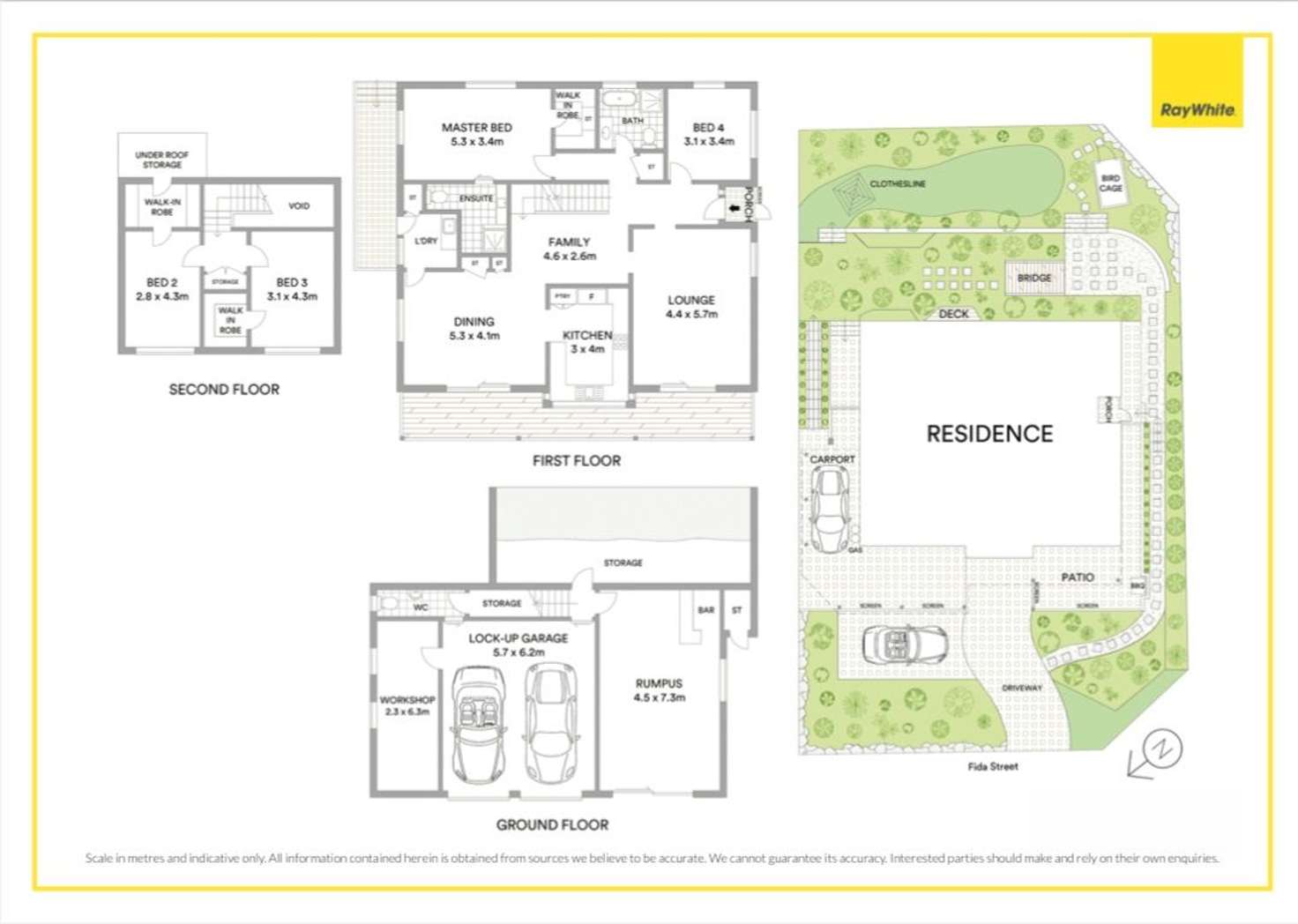 Floorplan of Homely house listing, 8 Fida Street, Mitchelton QLD 4053