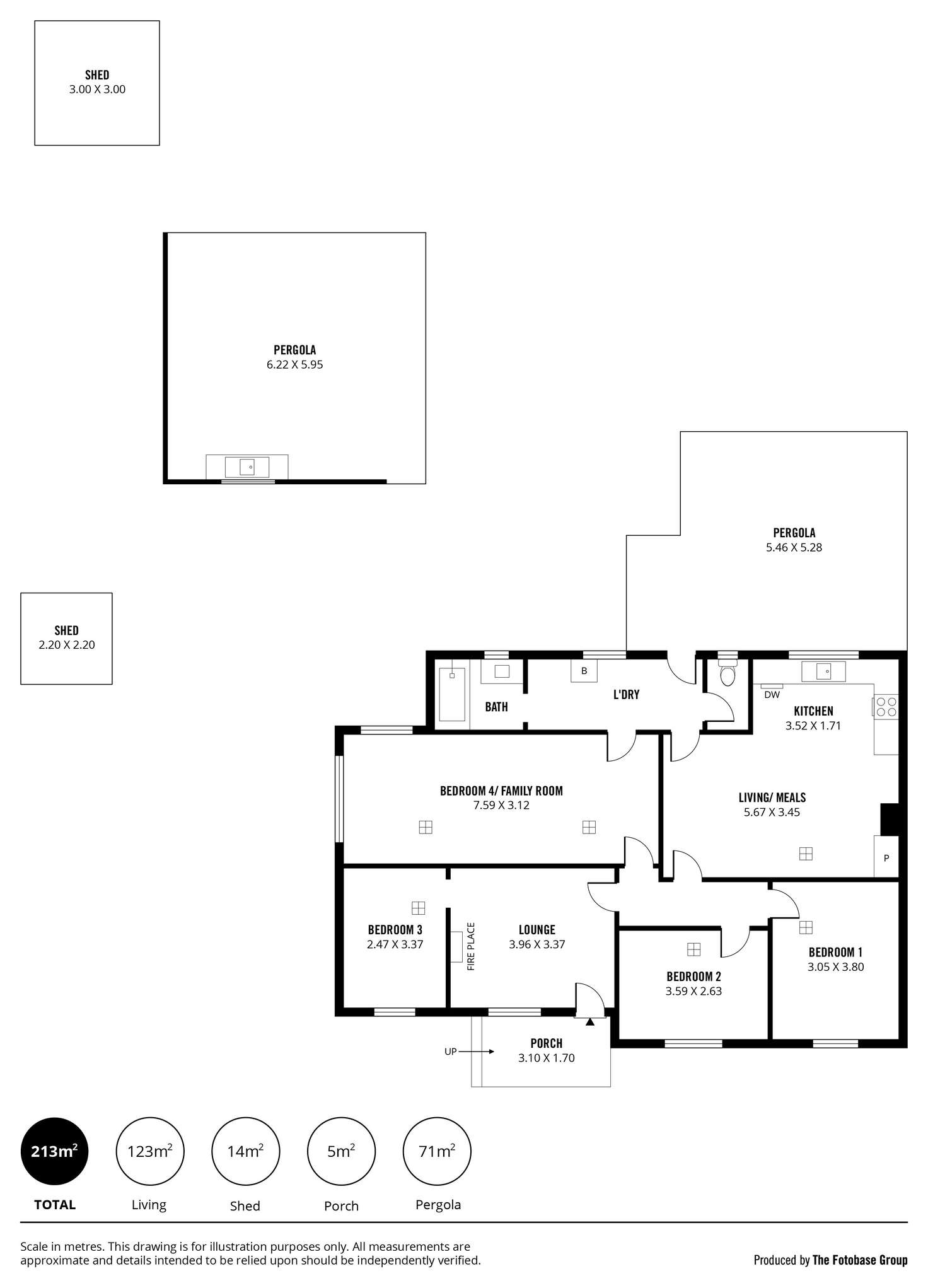 Floorplan of Homely house listing, 18 Tollerdown Street, Davoren Park SA 5113