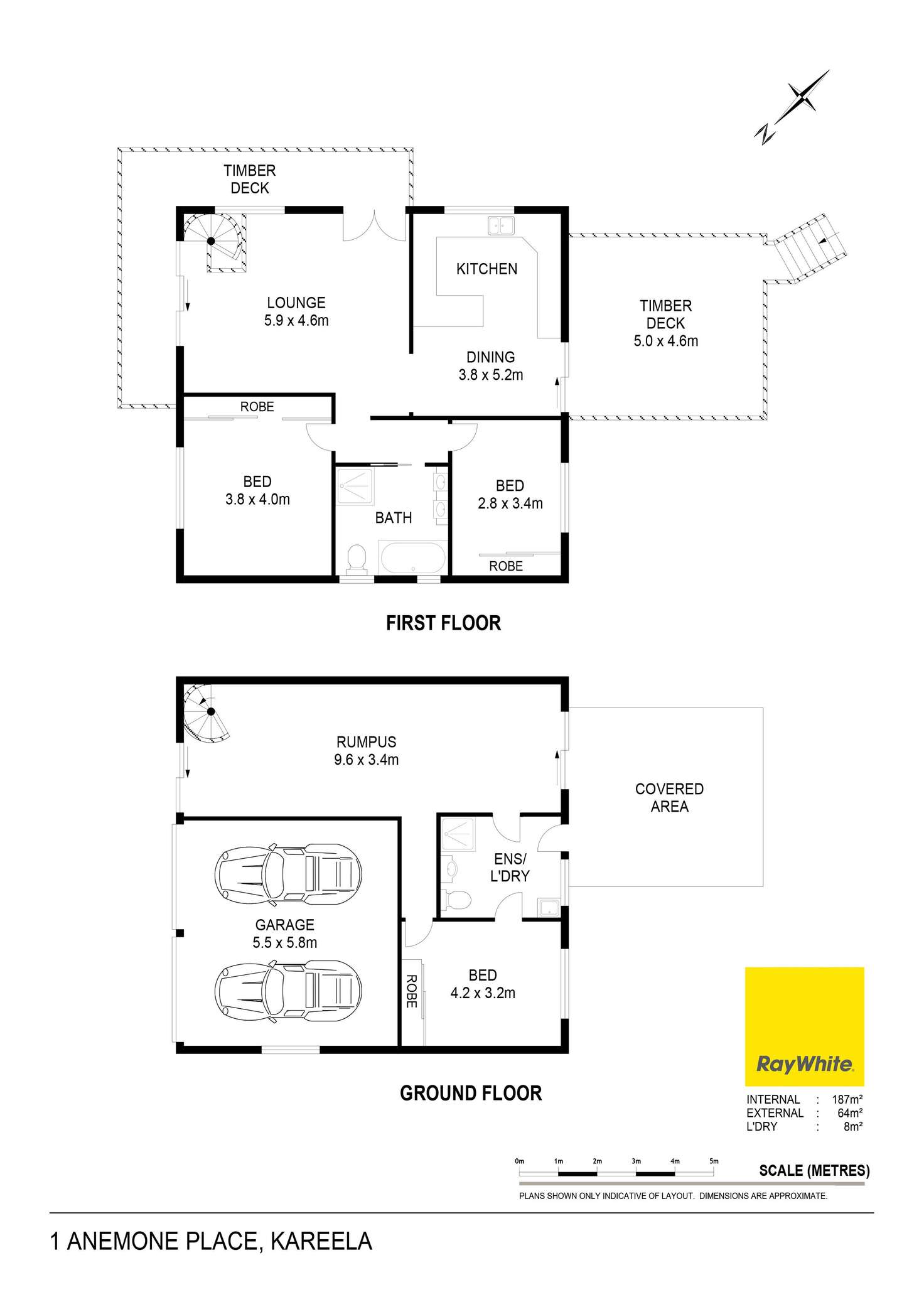 Floorplan of Homely house listing, 1 Anemone Place, Kareela NSW 2232