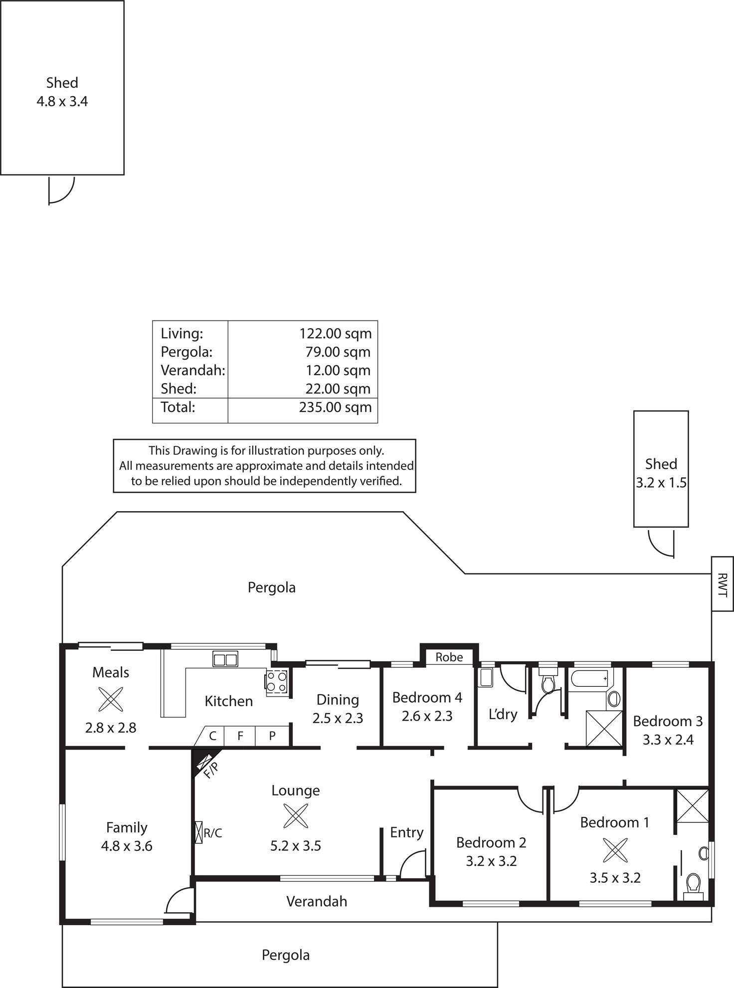 Floorplan of Homely house listing, 19 Newporter Terrace, West Lakes Shore SA 5020