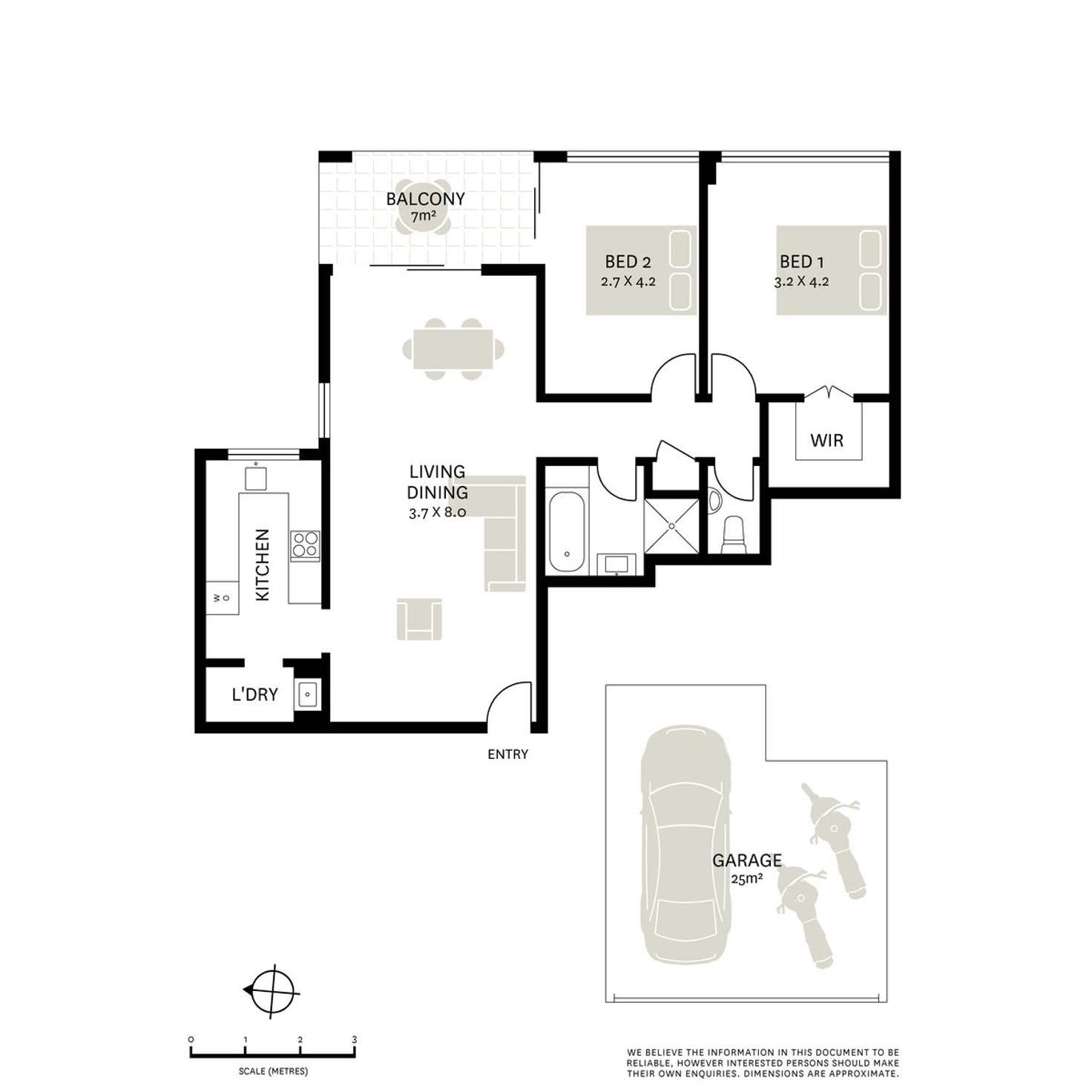Floorplan of Homely apartment listing, 16/18 Wolseley Street, Drummoyne NSW 2047
