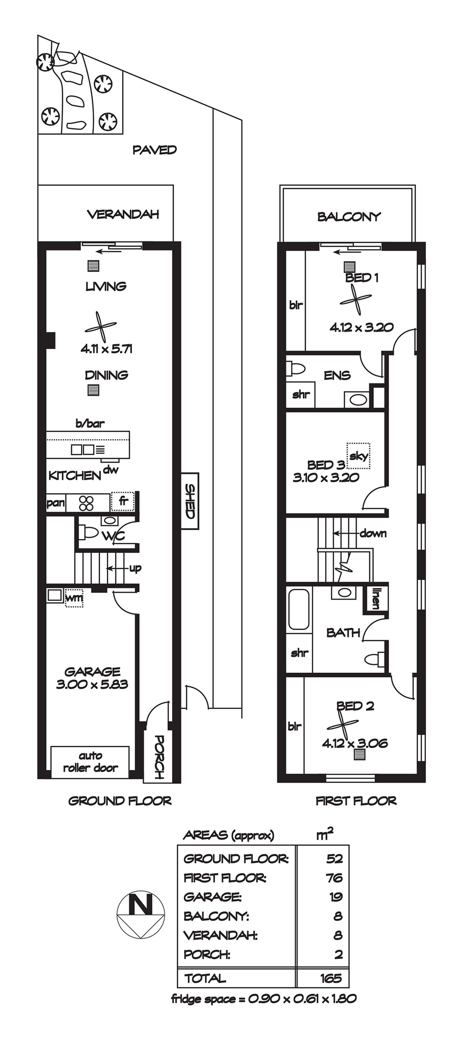 Floorplan of Homely house listing, 11/8 Fourth Avenue, Mawson Lakes SA 5095
