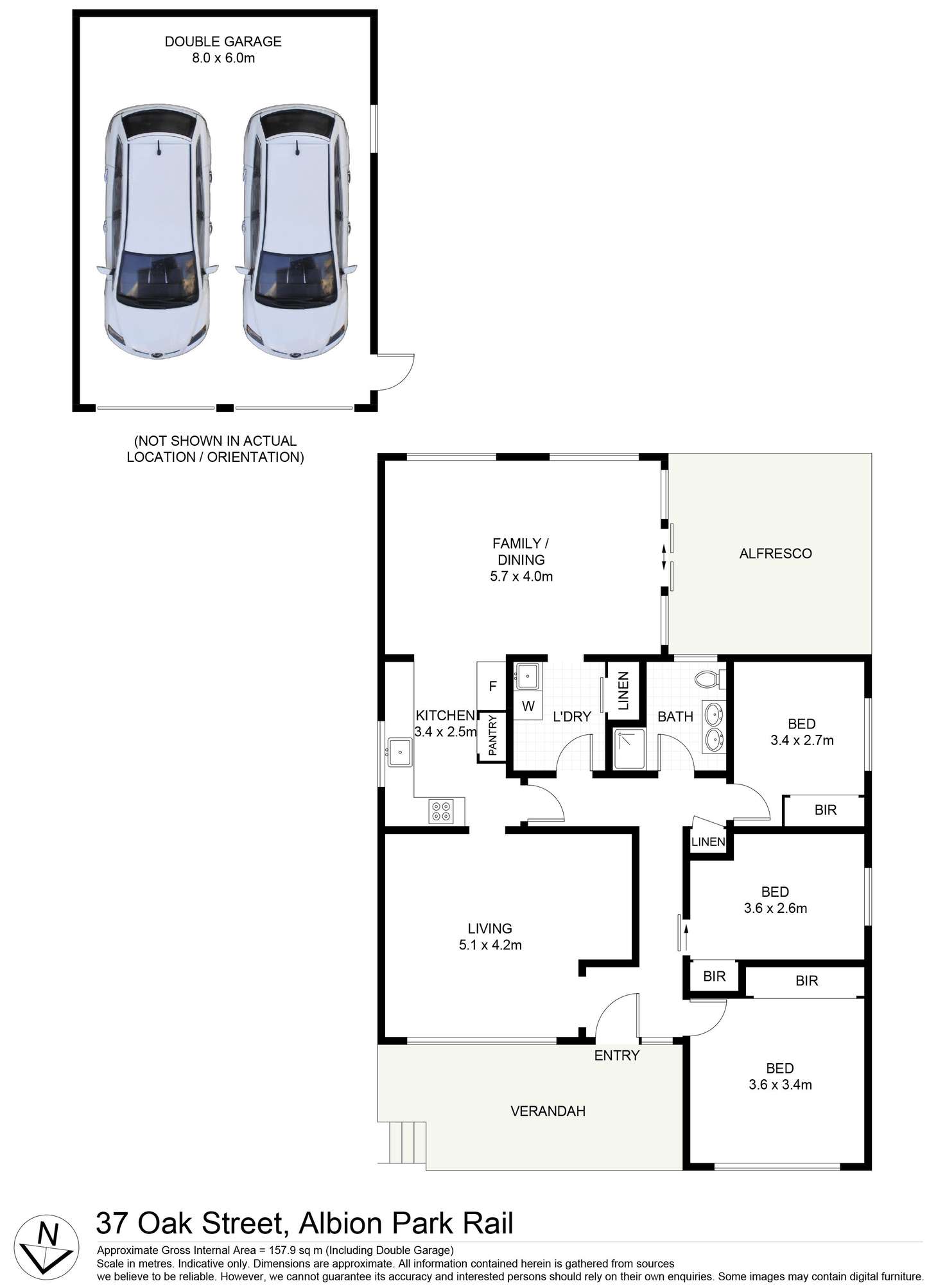Floorplan of Homely house listing, 37 Oak Street, Albion Park Rail NSW 2527