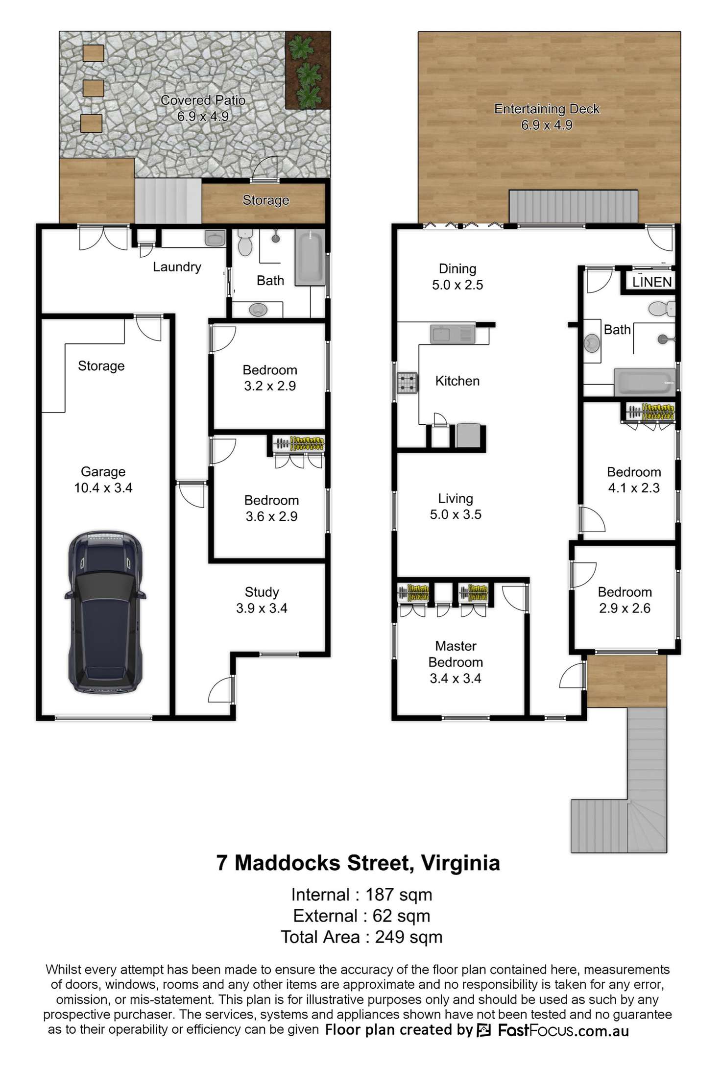 Floorplan of Homely house listing, 7 Maddocks Street, Virginia QLD 4014
