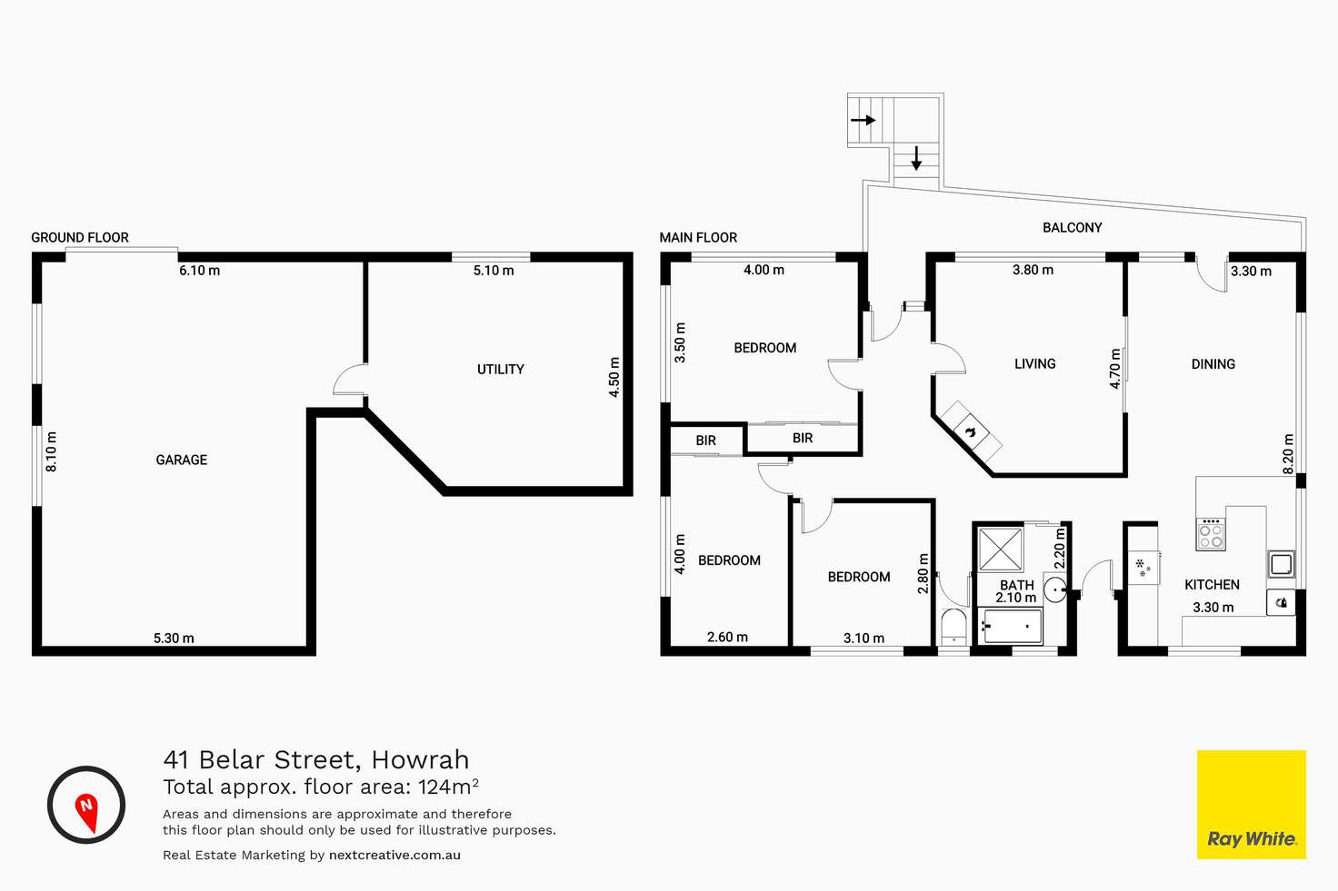 Floorplan of Homely house listing, 41 Belar Street, Howrah TAS 7018
