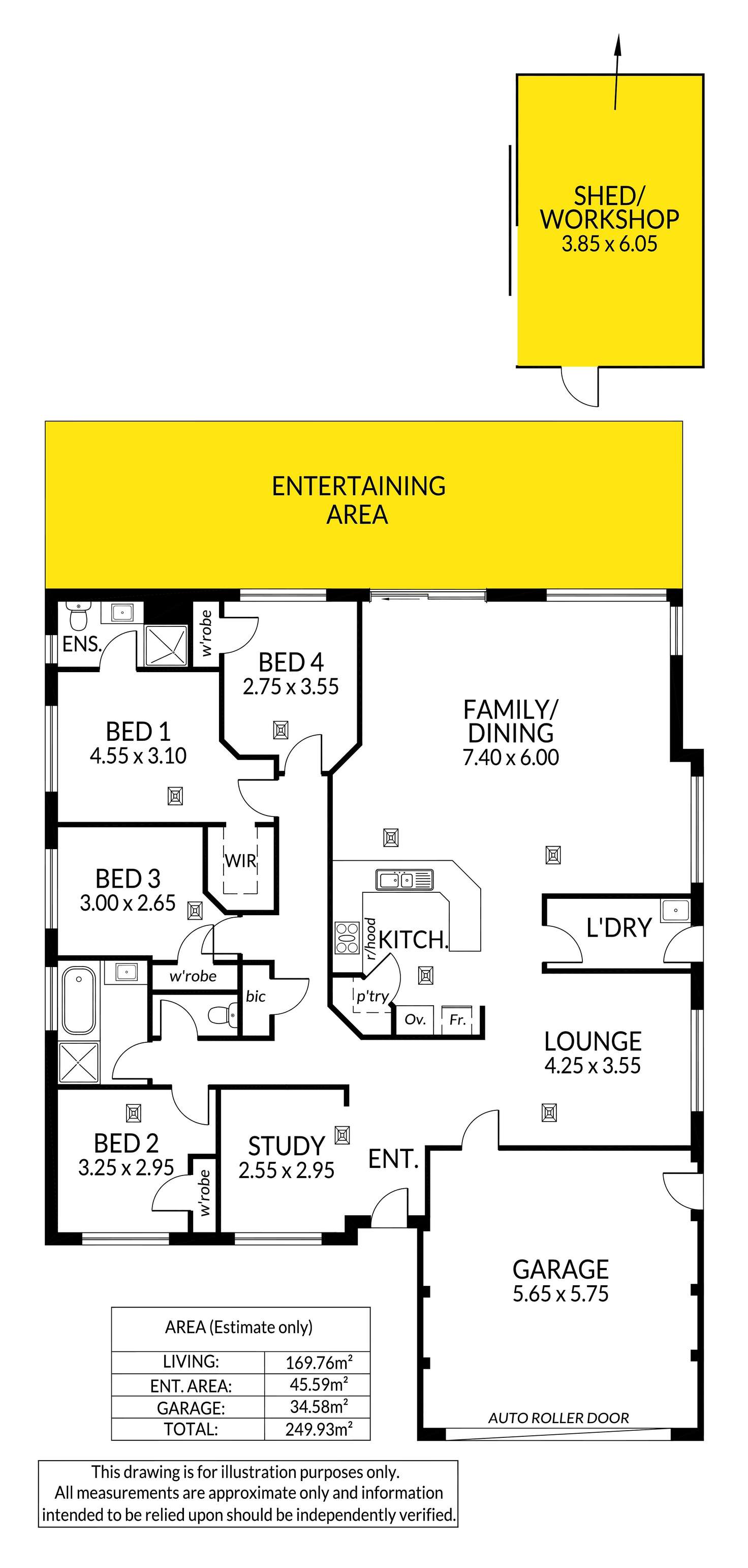 Floorplan of Homely house listing, 129 Hanson Road, Woodville North SA 5012