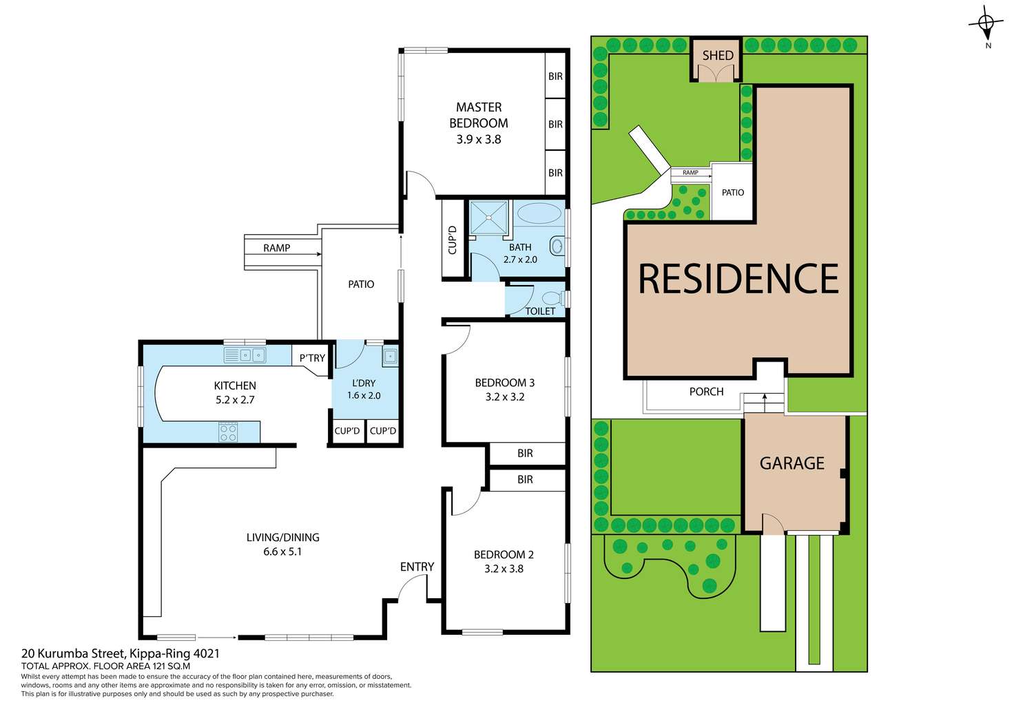 Floorplan of Homely house listing, 20 Kurumba Street, Kippa-Ring QLD 4021