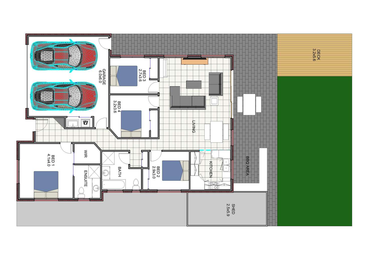 Floorplan of Homely house listing, 19 Lido Circuit, Warner QLD 4500