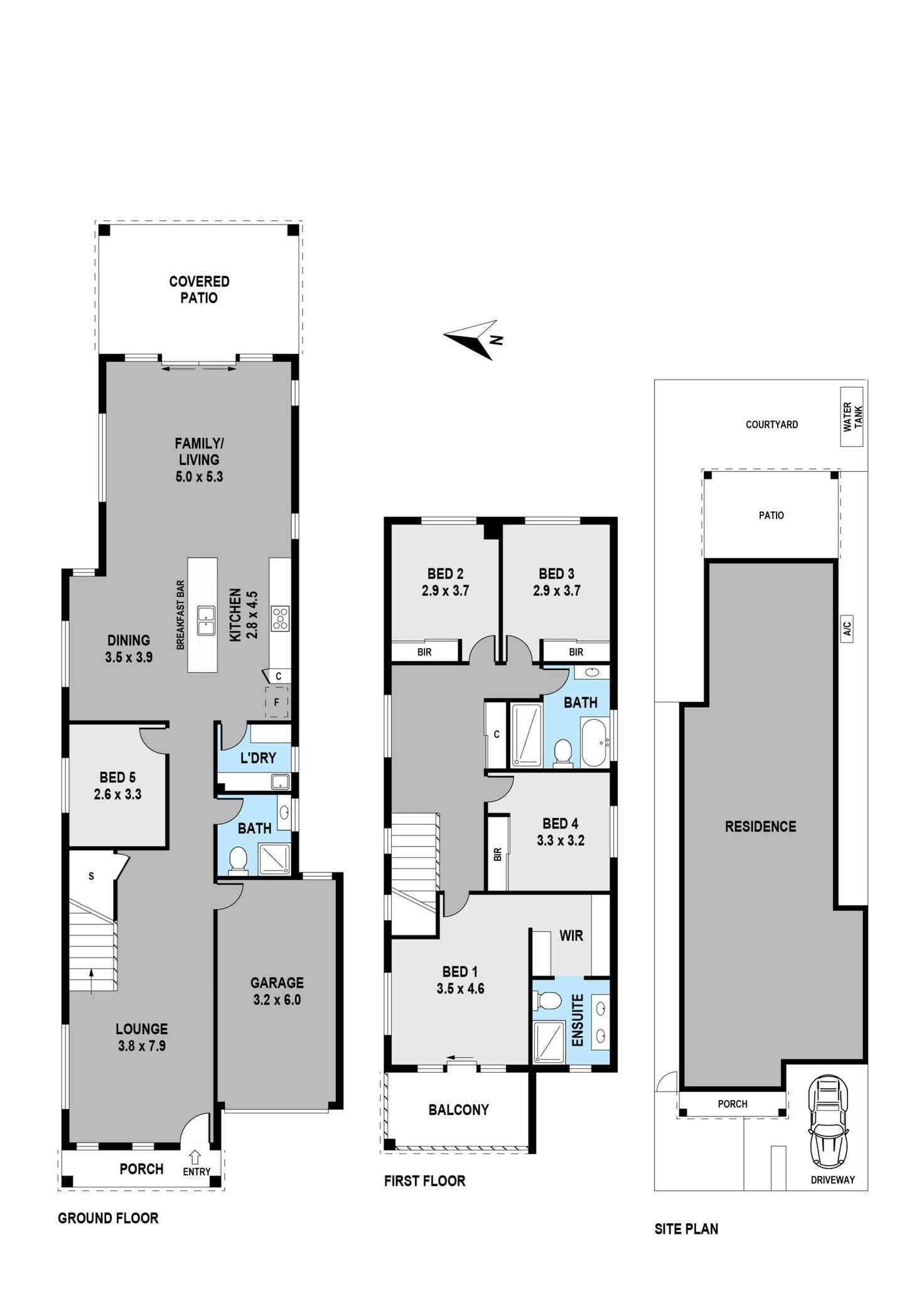 Floorplan of Homely house listing, 3 Glenholme Drive, Glenmore Park NSW 2745