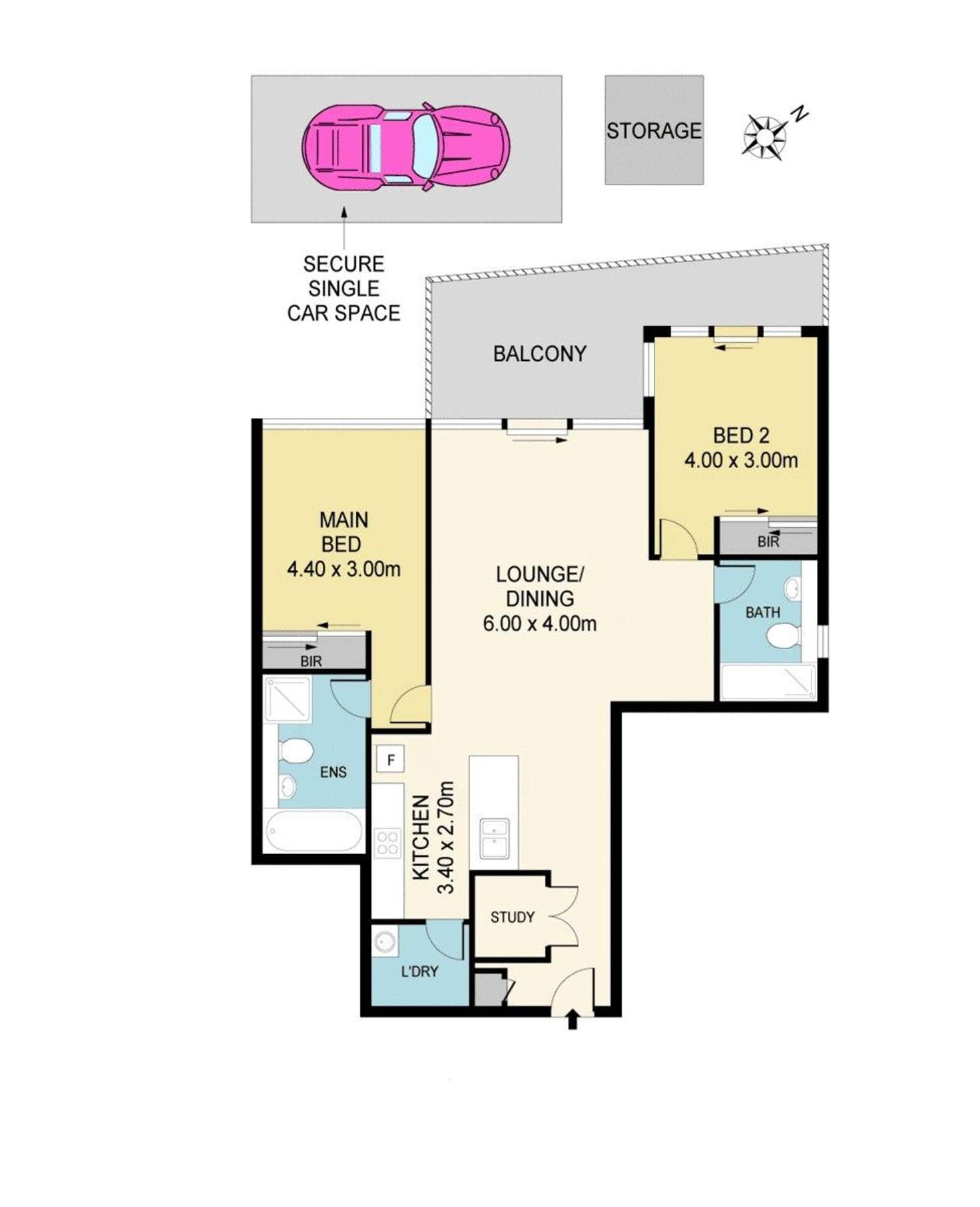 Floorplan of Homely apartment listing, 1408/87 Shoreline Drive, Rhodes NSW 2138