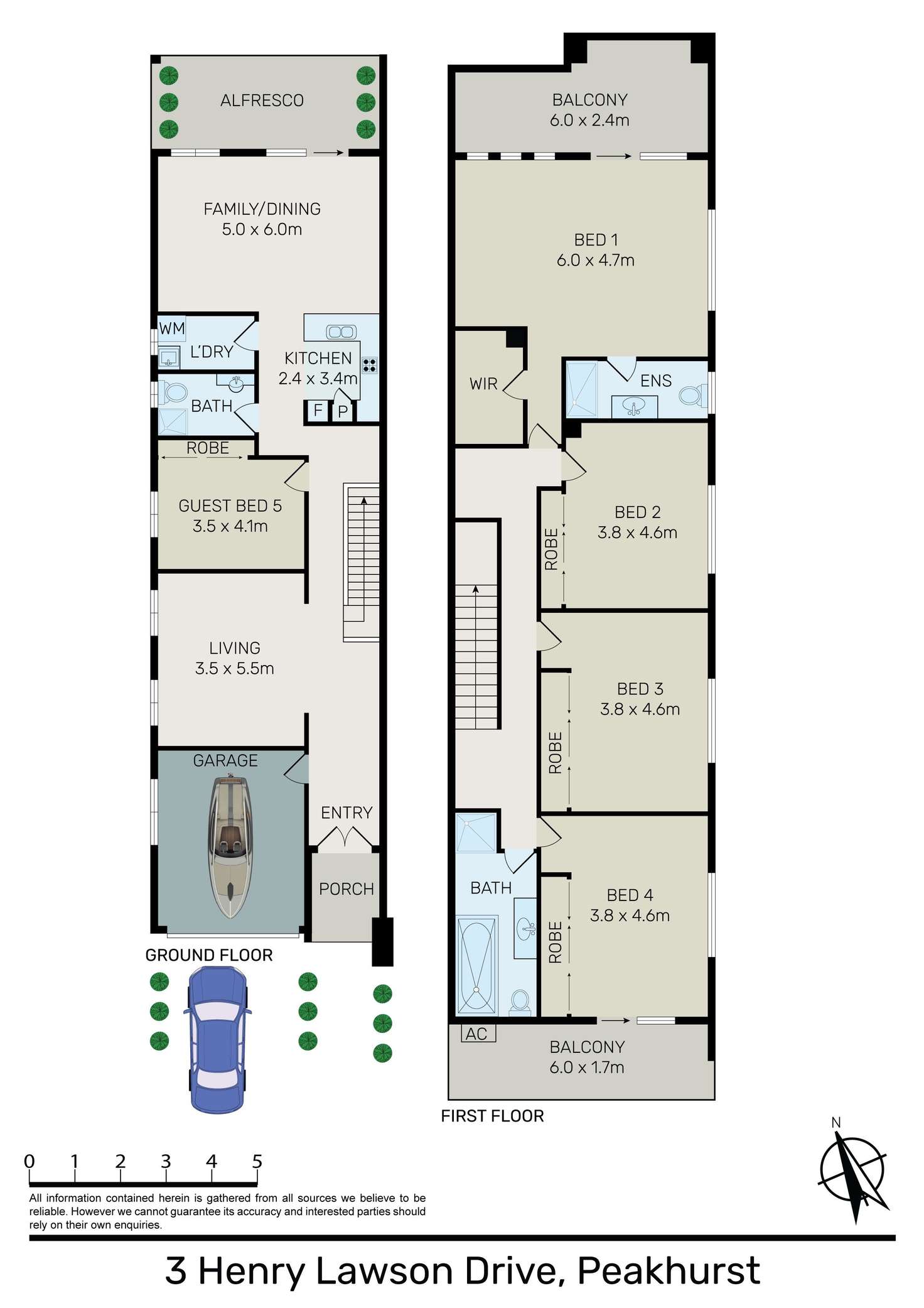 Floorplan of Homely semiDetached listing, 3 Henry Lawson Drive, Peakhurst NSW 2210