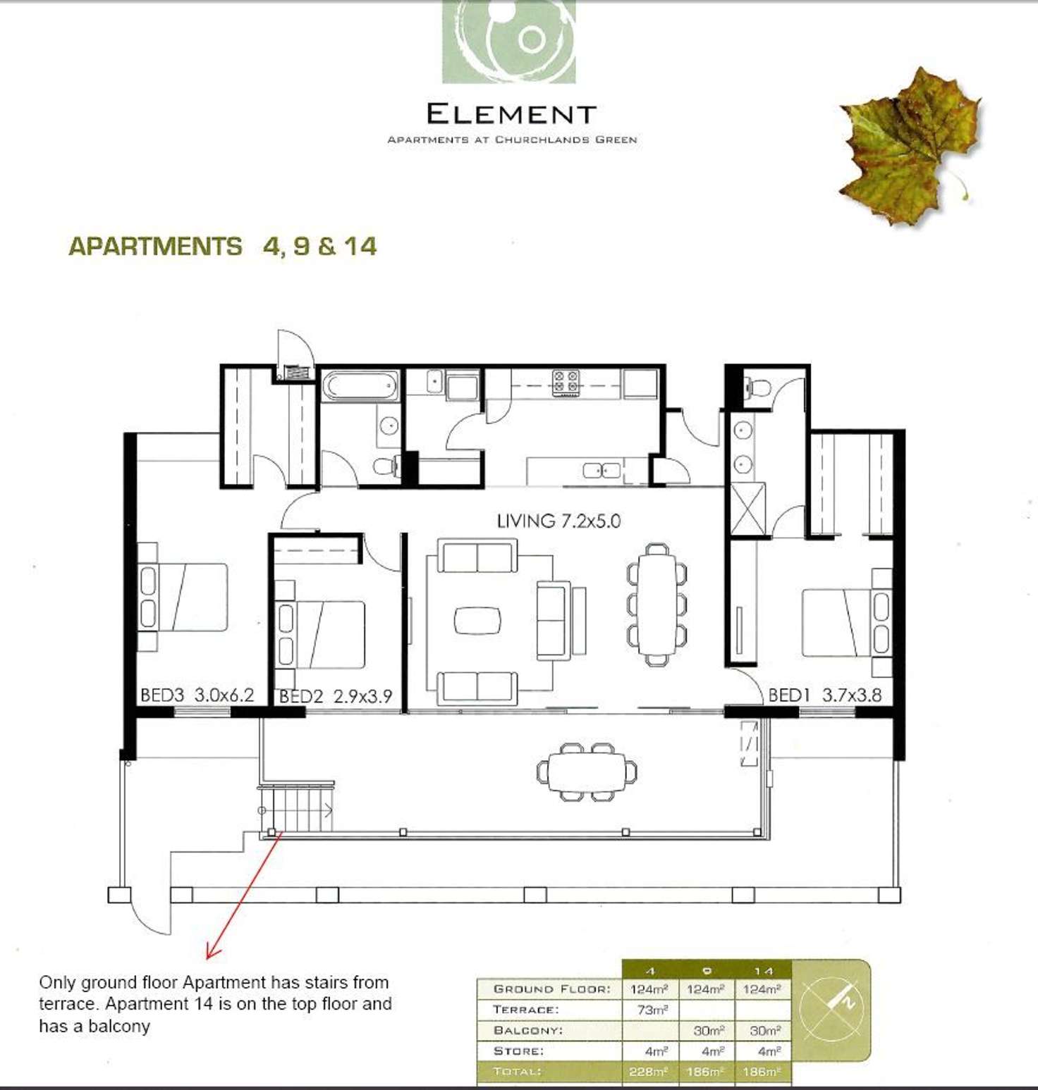 Floorplan of Homely apartment listing, 14/16 Coneflower Corner, Churchlands WA 6018