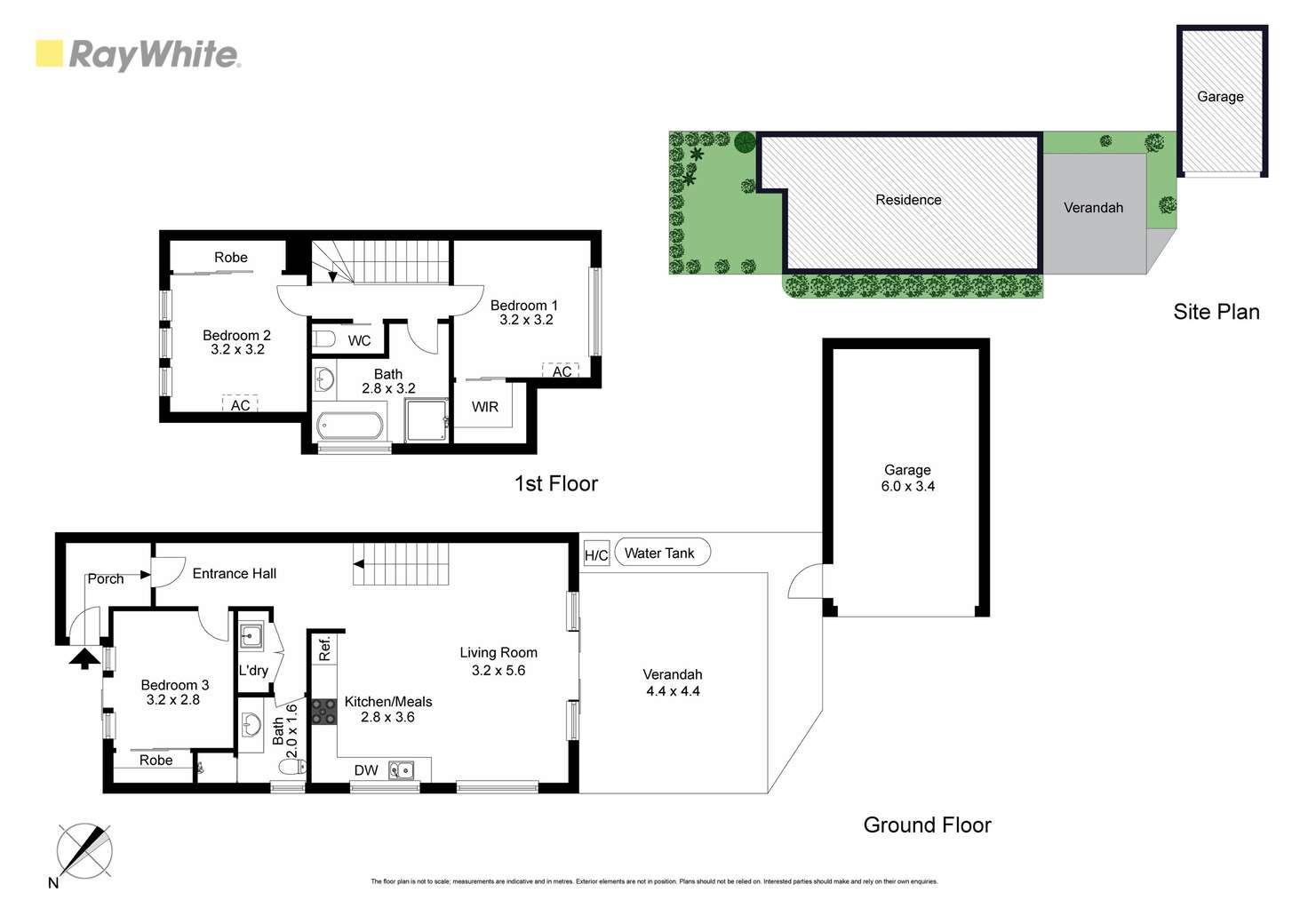 Floorplan of Homely townhouse listing, 1/200 Haughton Road, Oakleigh South VIC 3167