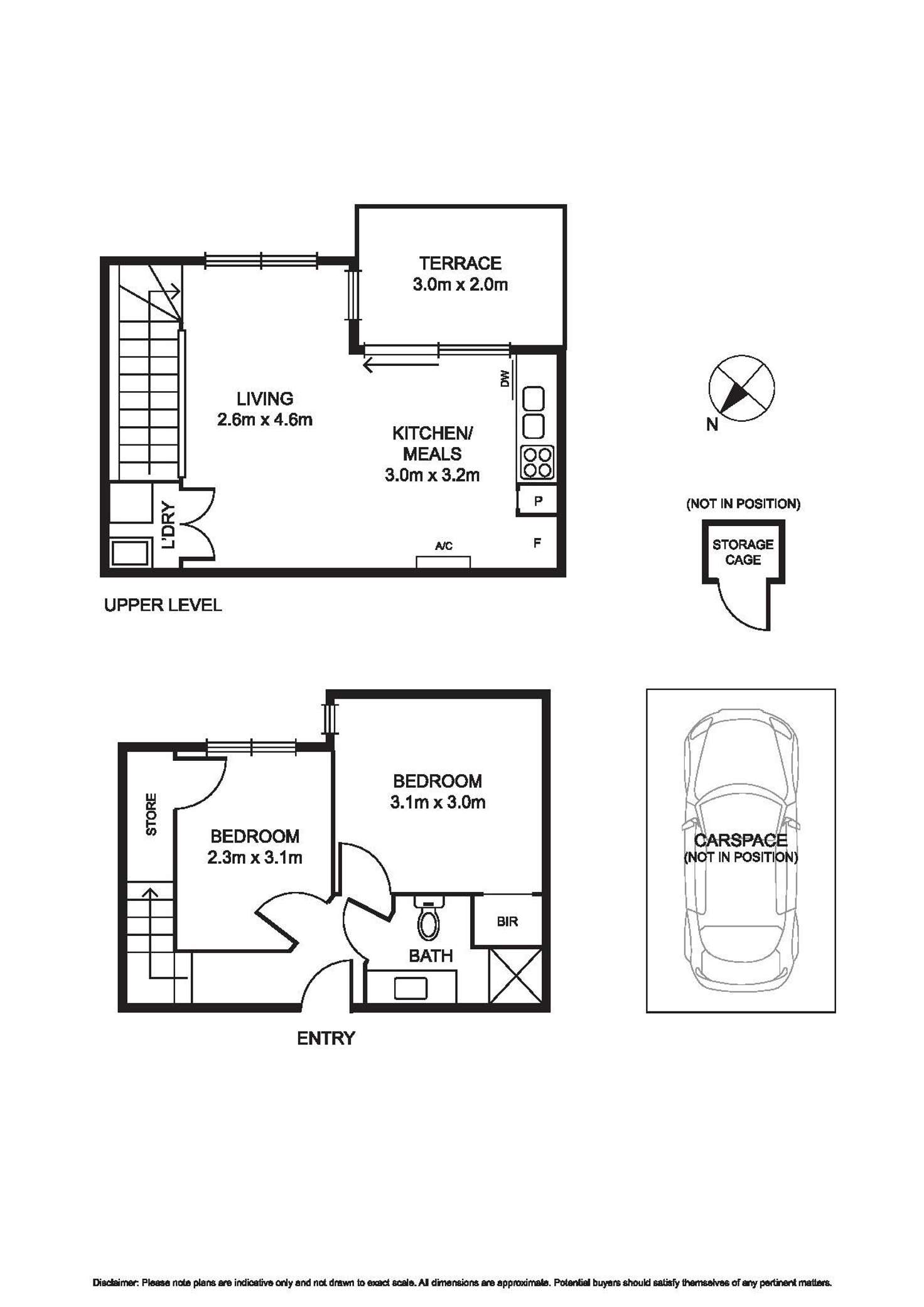 Floorplan of Homely apartment listing, 7/630 North Road, Ormond VIC 3204