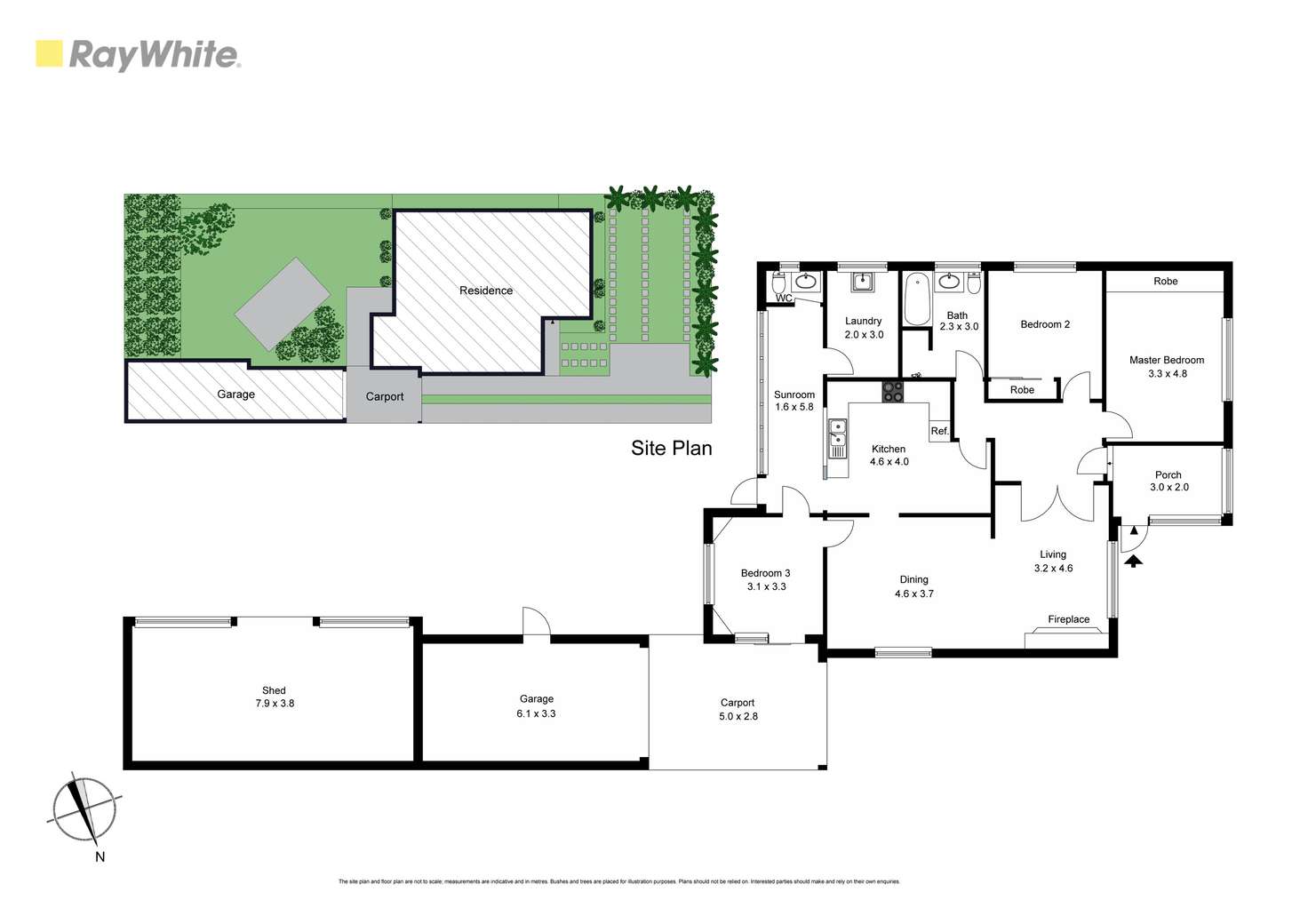 Floorplan of Homely house listing, 244 Warrigal Road, Oakleigh South VIC 3167