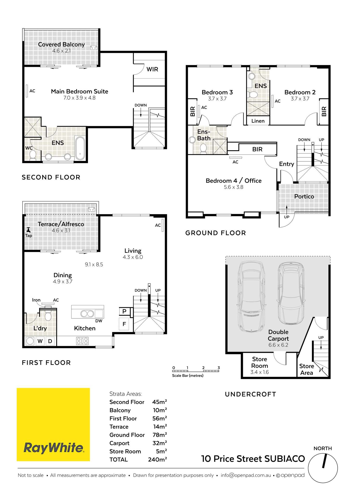 Floorplan of Homely house listing, 10 Price Street, Subiaco WA 6008