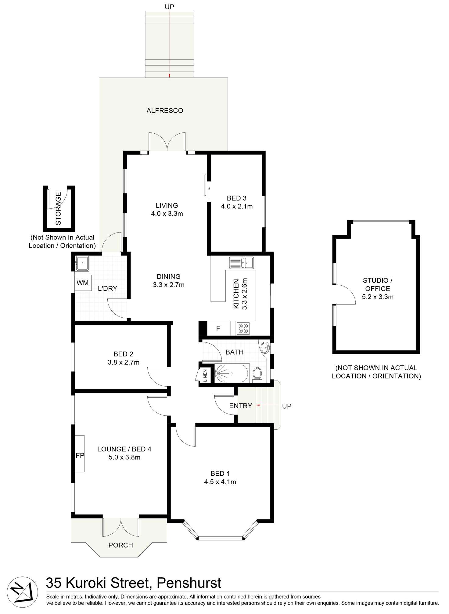 Floorplan of Homely house listing, 35 Kuroki Street, Penshurst NSW 2222
