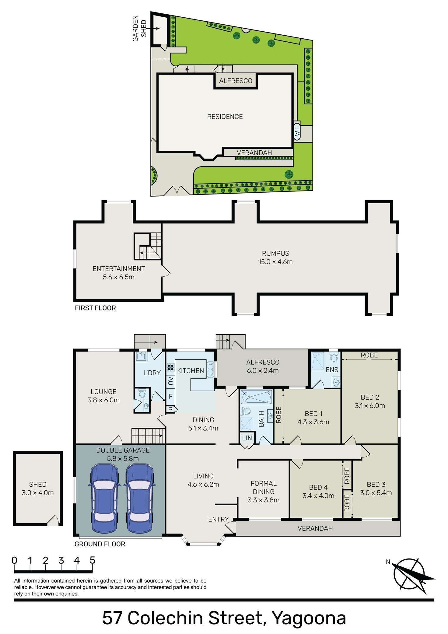 Floorplan of Homely house listing, 57 Colechin Street, Yagoona NSW 2199