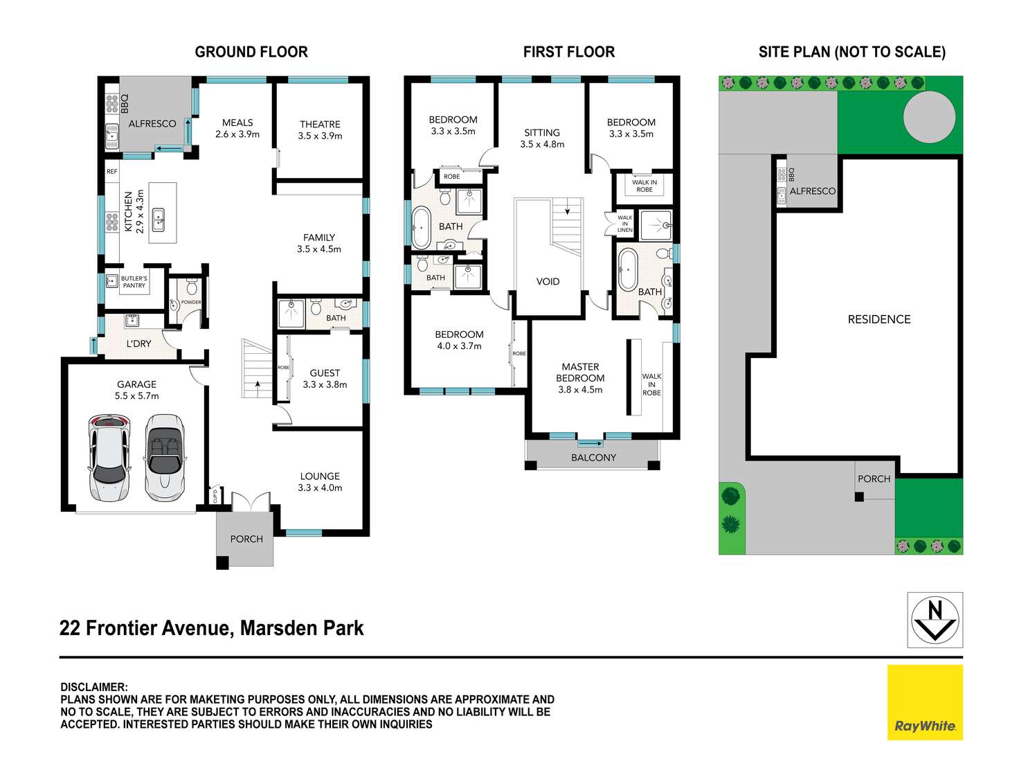 Floorplan of Homely house listing, 22 Frontier Avenue, Marsden Park NSW 2765