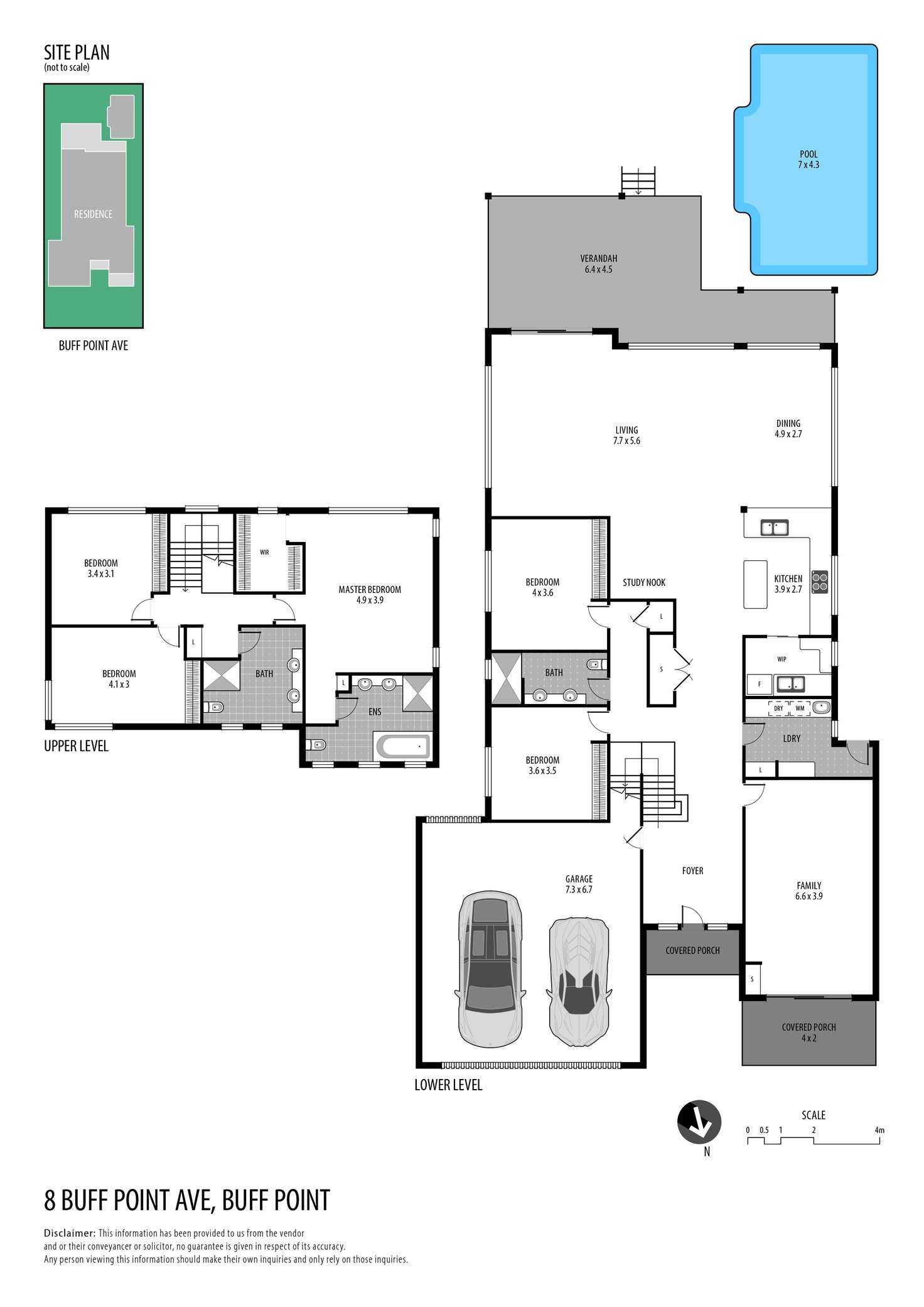 Floorplan of Homely house listing, 8 Buff Point Avenue, Buff Point NSW 2262