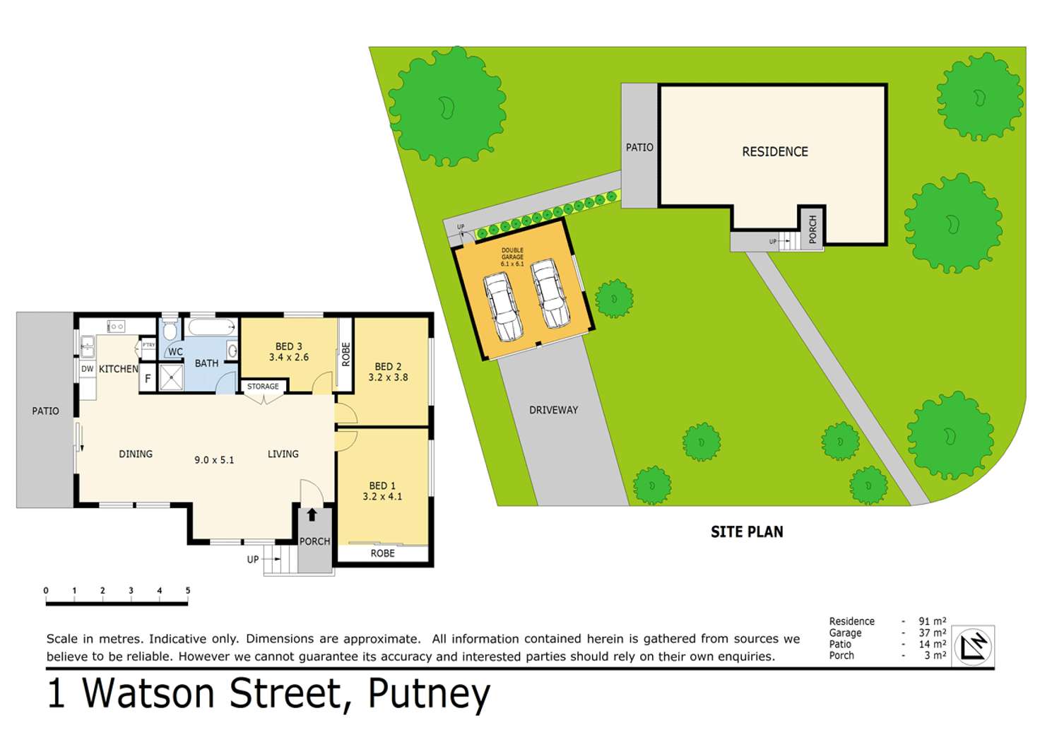 Floorplan of Homely house listing, 1 Watson Street, Putney NSW 2112