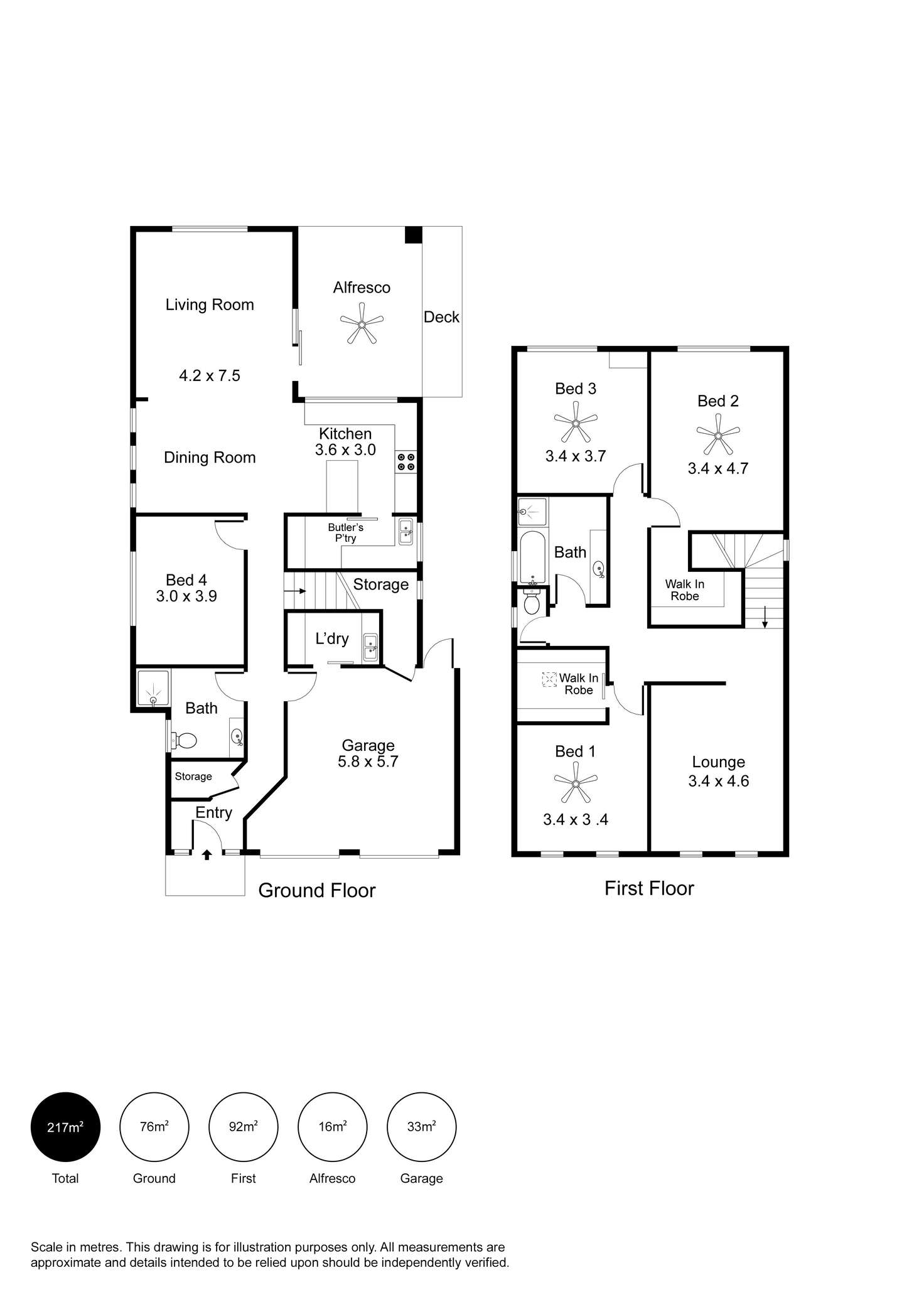 Floorplan of Homely house listing, 18A Recreation Parade, Semaphore Park SA 5019