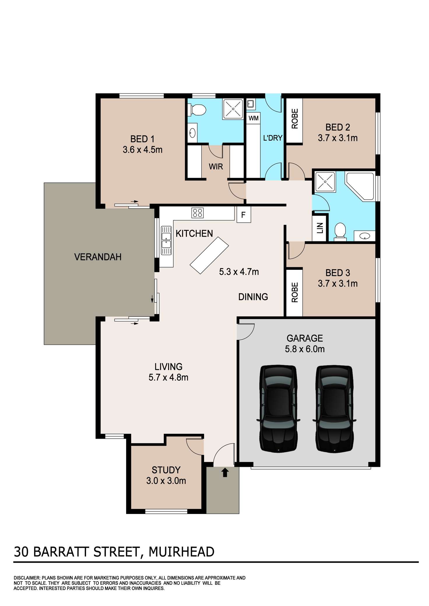 Floorplan of Homely house listing, 30 Barratt Street, Muirhead NT 810