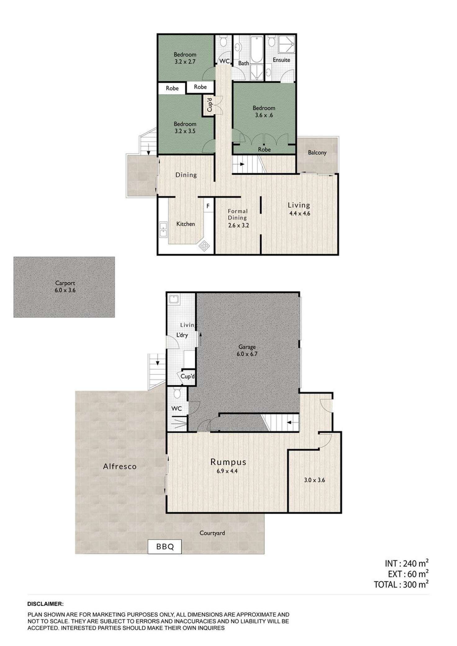 Floorplan of Homely house listing, 6 Ben Lomond Street, Aspley QLD 4034