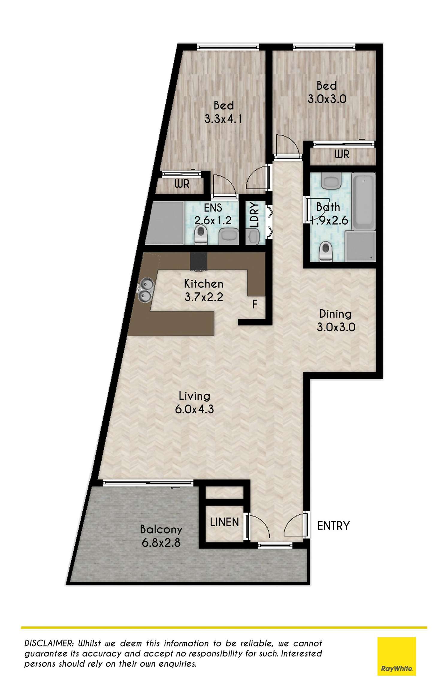 Floorplan of Homely unit listing, 5/142-148 Bridge Road, Westmead NSW 2145