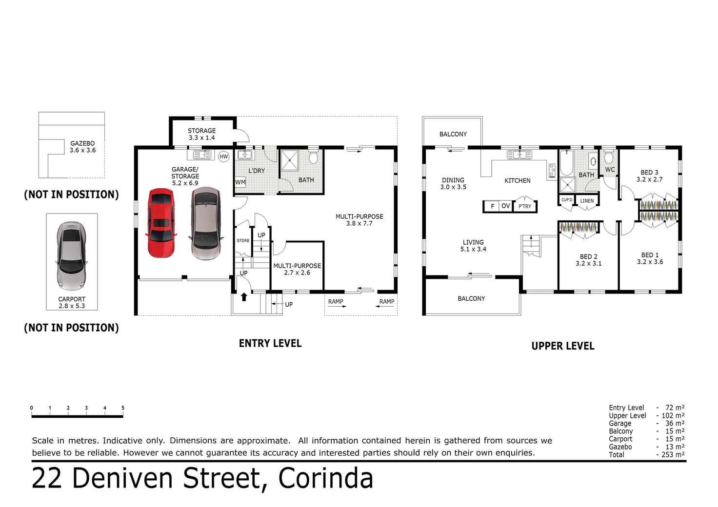 Floorplan of Homely house listing, 22 Deniven Street, Corinda QLD 4075