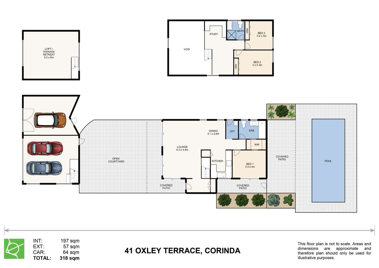 Floorplan of Homely house listing, 41 Oxley Terrace, Corinda QLD 4075