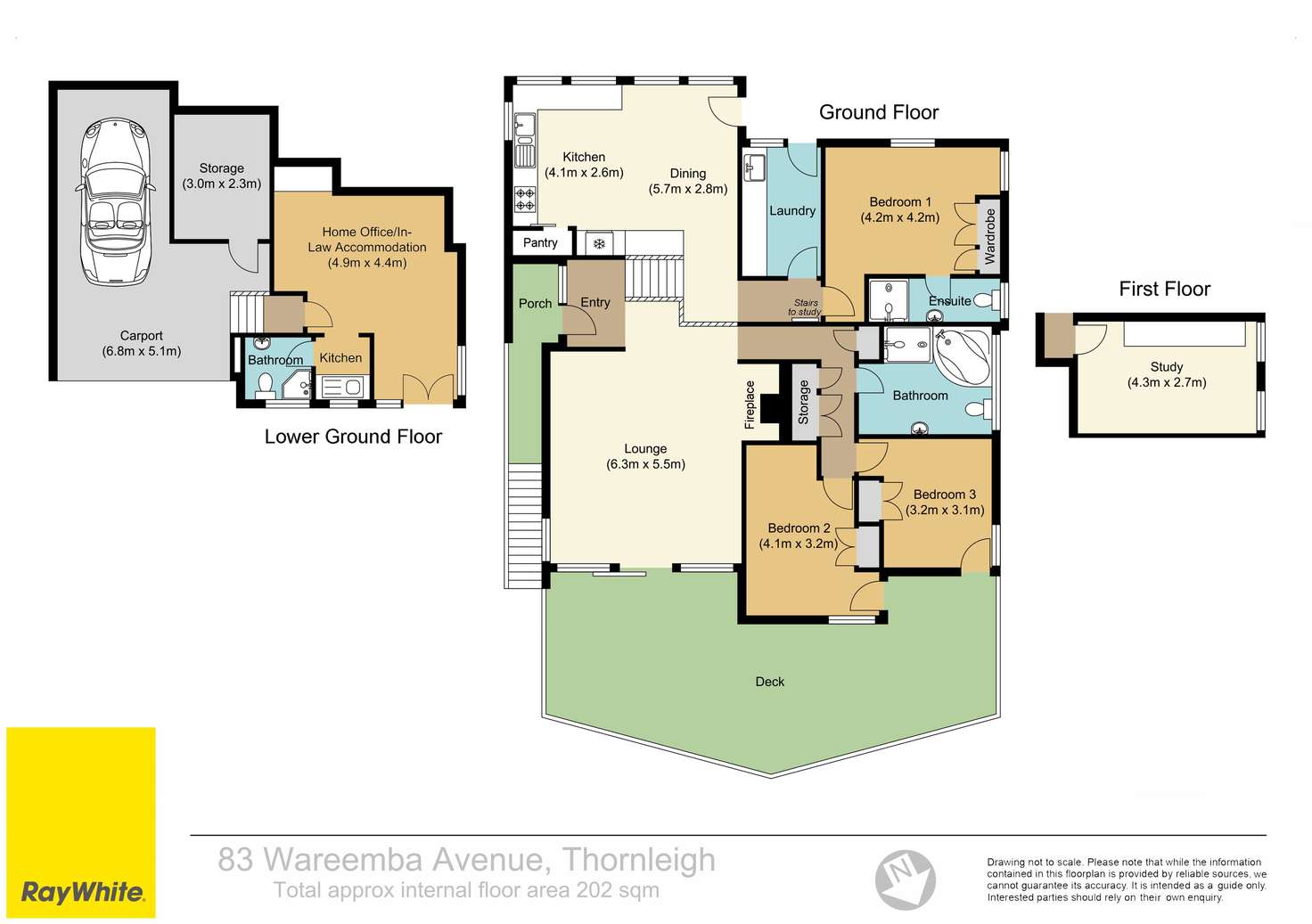 Floorplan of Homely house listing, 83 Wareemba Avenue, Thornleigh NSW 2120