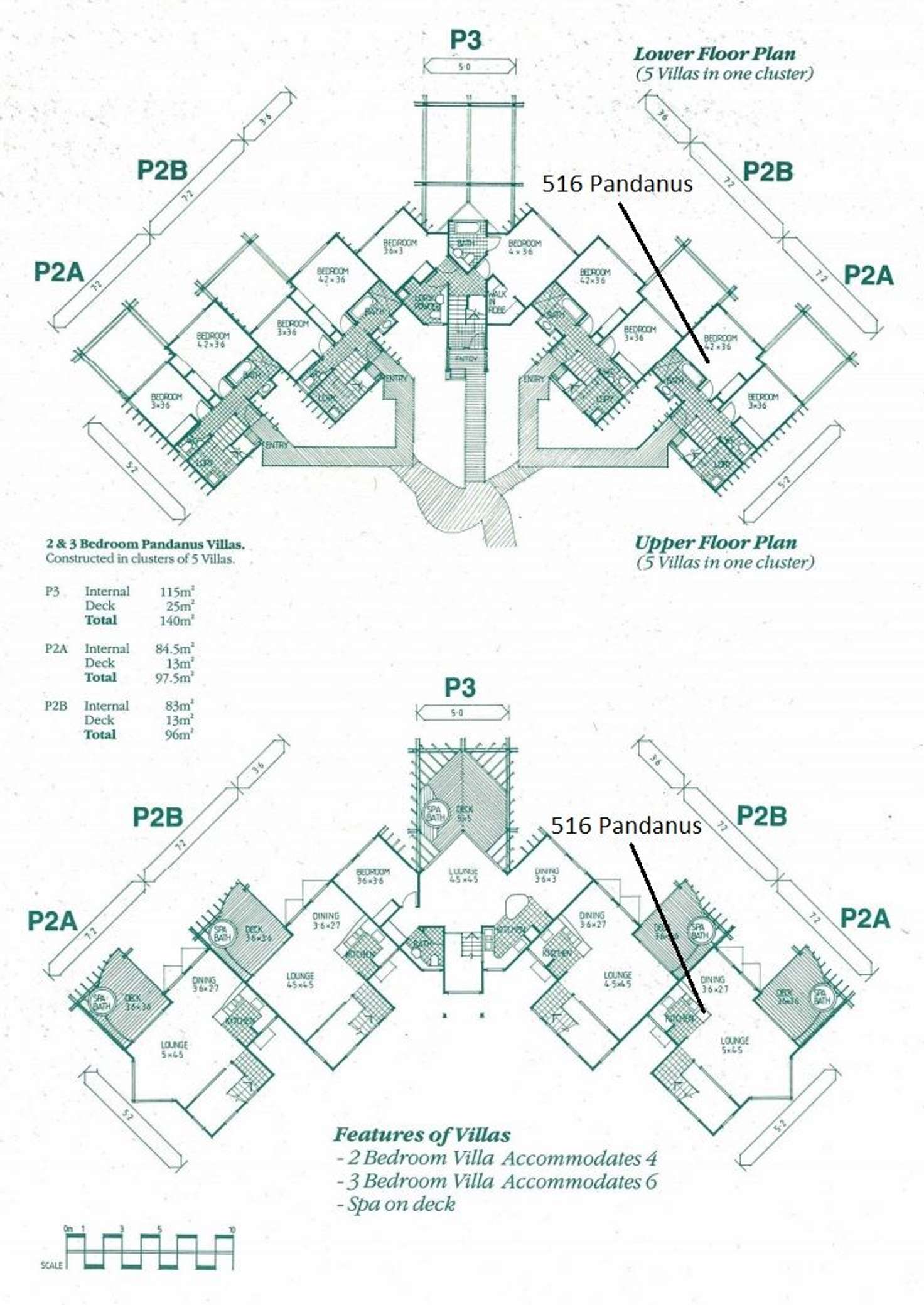 Floorplan of Homely unit listing, 516 Pandanus Villa, Kingfisher Bay Village, Fraser Island QLD 4581