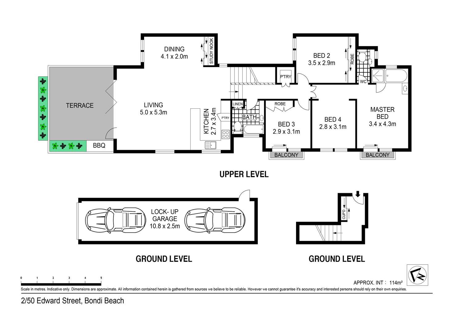 Floorplan of Homely house listing, 2/50 Edward Street, Bondi Beach NSW 2026