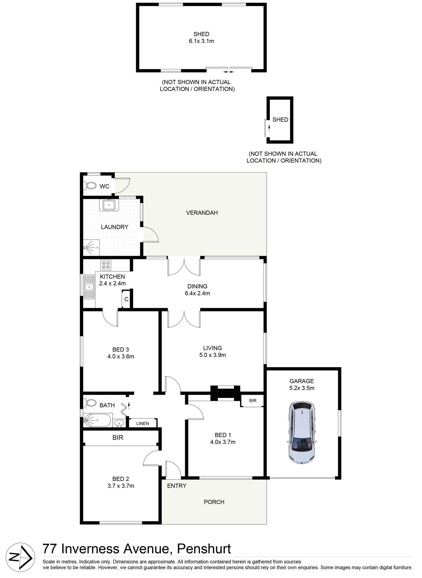 Floorplan of Homely house listing, 77 Inverness Avenue, Penshurst NSW 2222