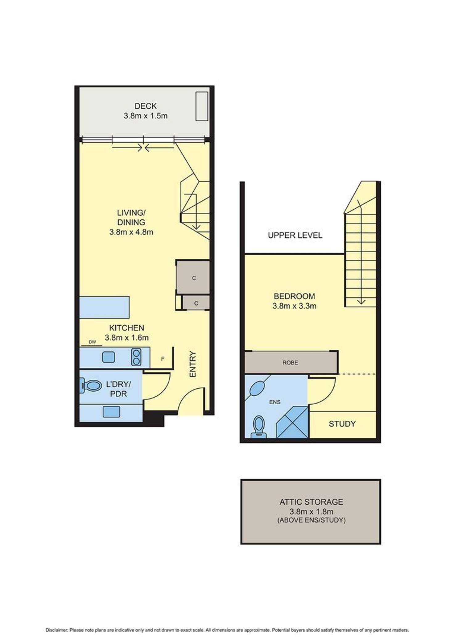 Floorplan of Homely apartment listing, 212/2A Michael Street, Brunswick VIC 3056