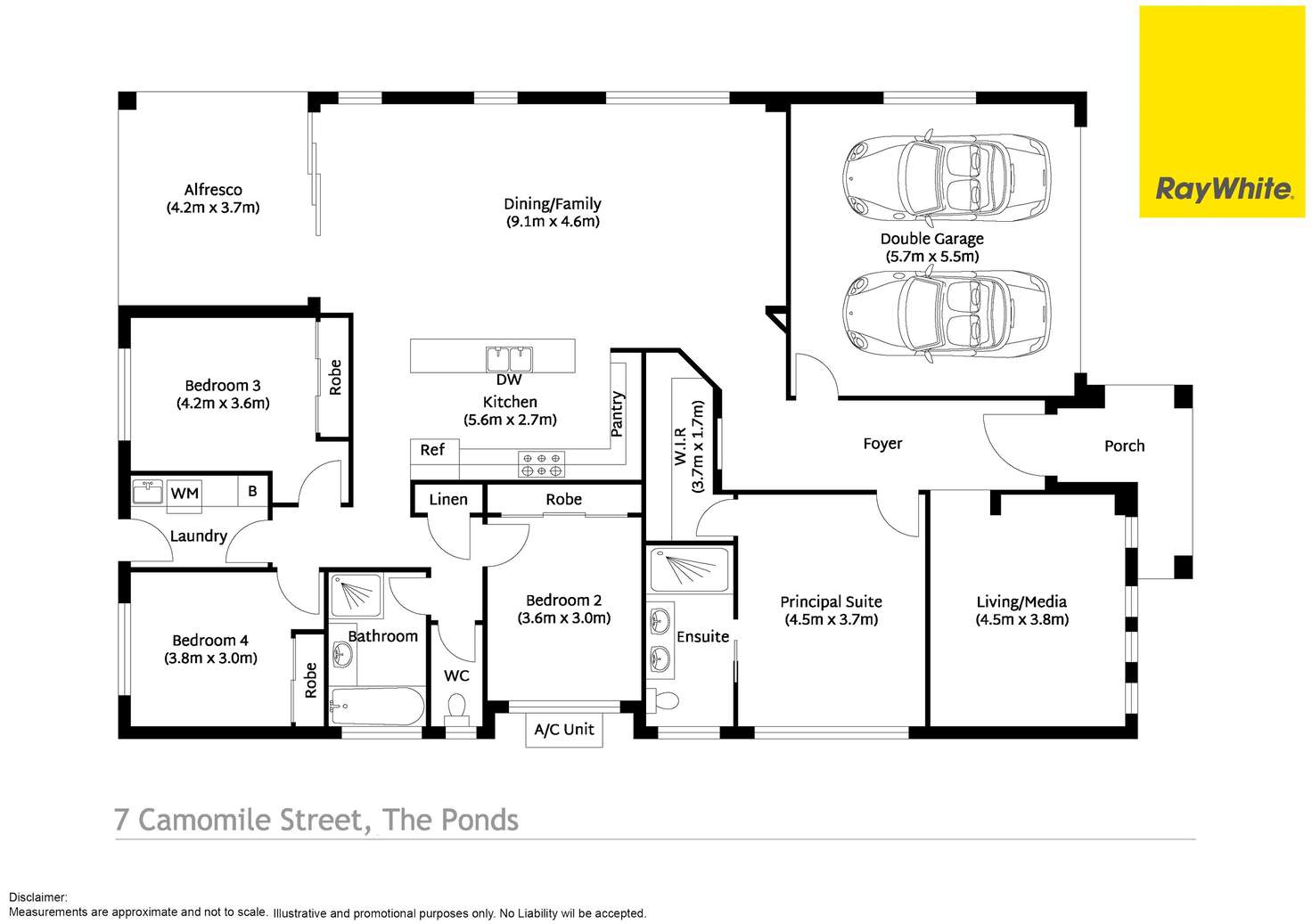 Floorplan of Homely house listing, 7 Camomile Street, The Ponds NSW 2769