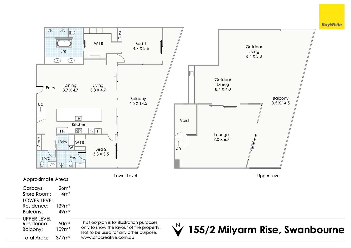 Floorplan of Homely apartment listing, 155/2 Milyarm Rise, Swanbourne WA 6010