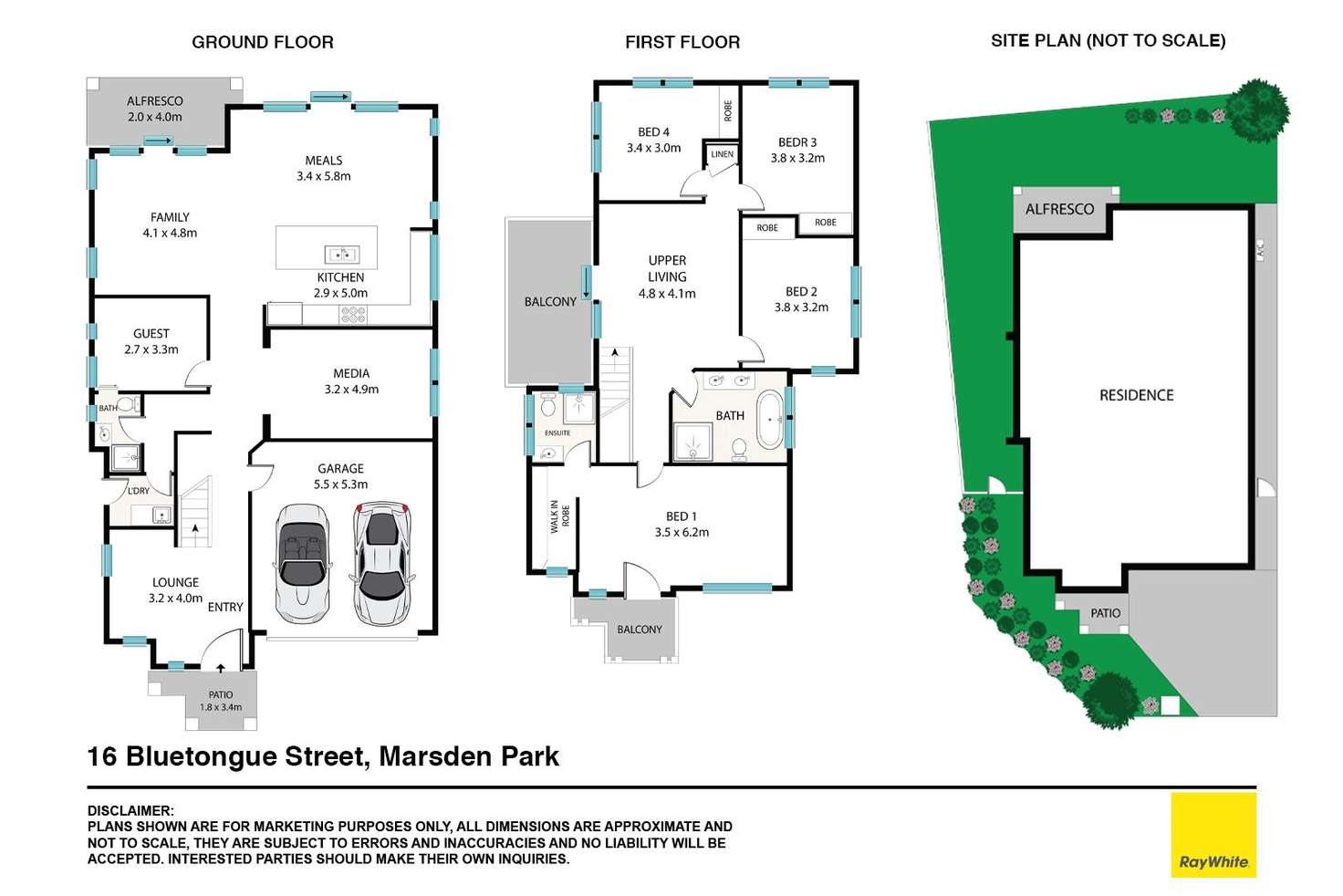 Floorplan of Homely house listing, 16 Bluetongue Street, Marsden Park NSW 2765