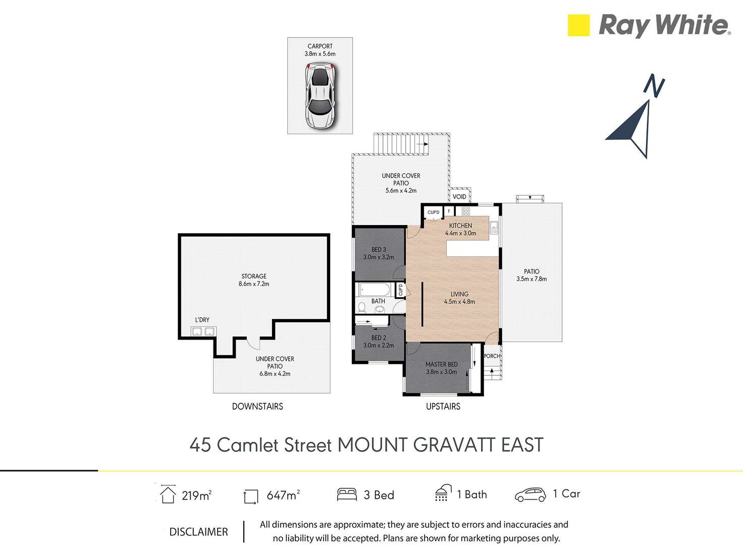 Floorplan of Homely house listing, 45 Camlet Street, Mount Gravatt East QLD 4122